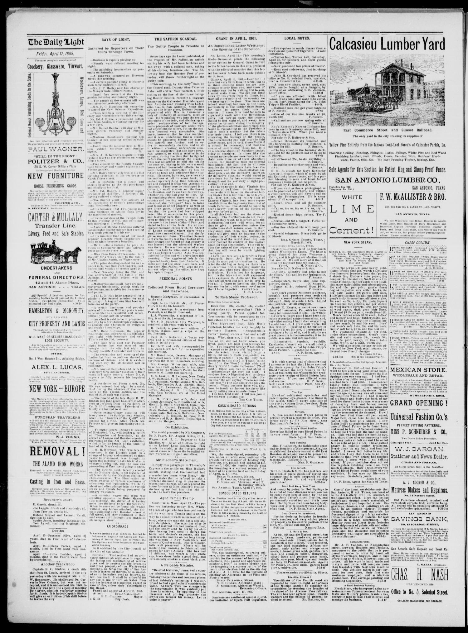NewspapersFolder1885 – metapth163145_xl_0372Dtd17Apr1885ONsantLoc
