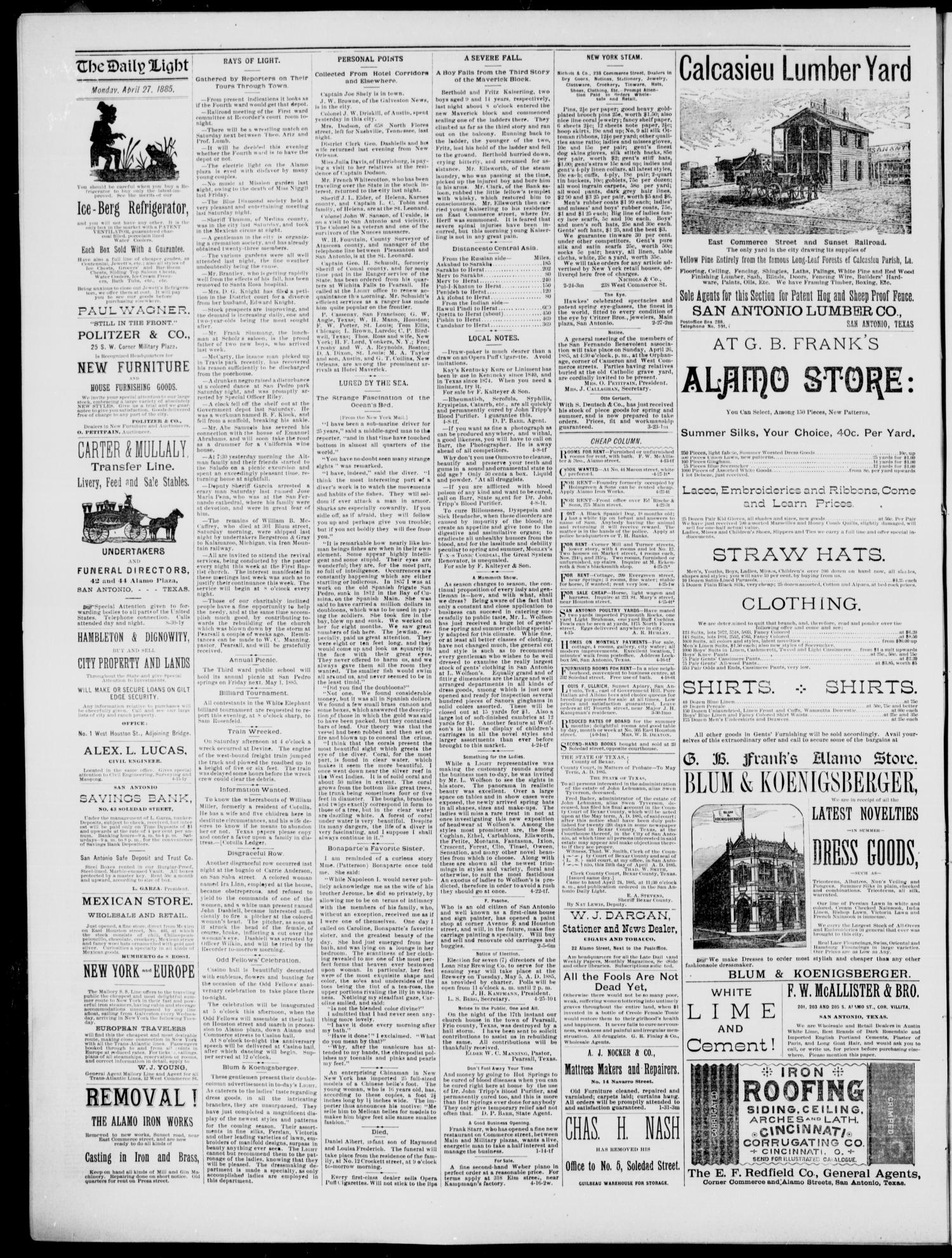 NewspapersFolder1885 – metapth163153_xl_0404Dtd27Apr1885C2ElecONs