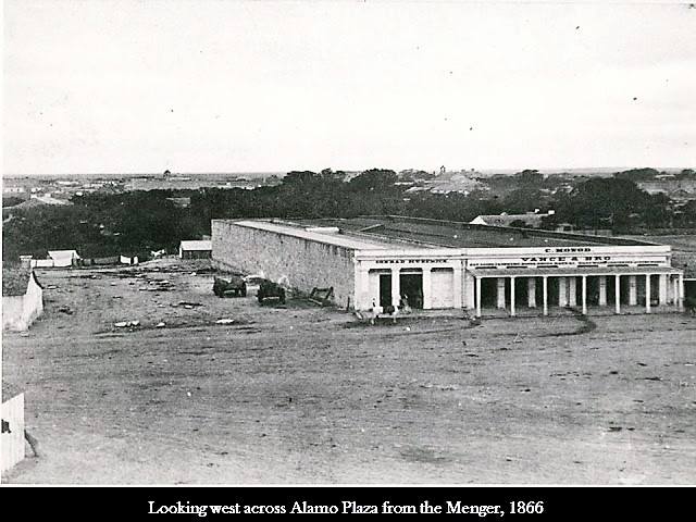 Alamo Plaza west side.