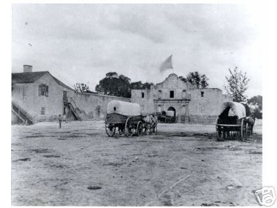 Alamo Chapel and environs.