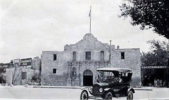 Alamo Chapel and environs.