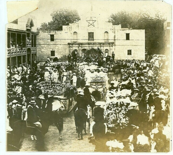 Alamo Chapel and environs.