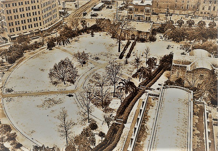 Alamo Chapel and environs.