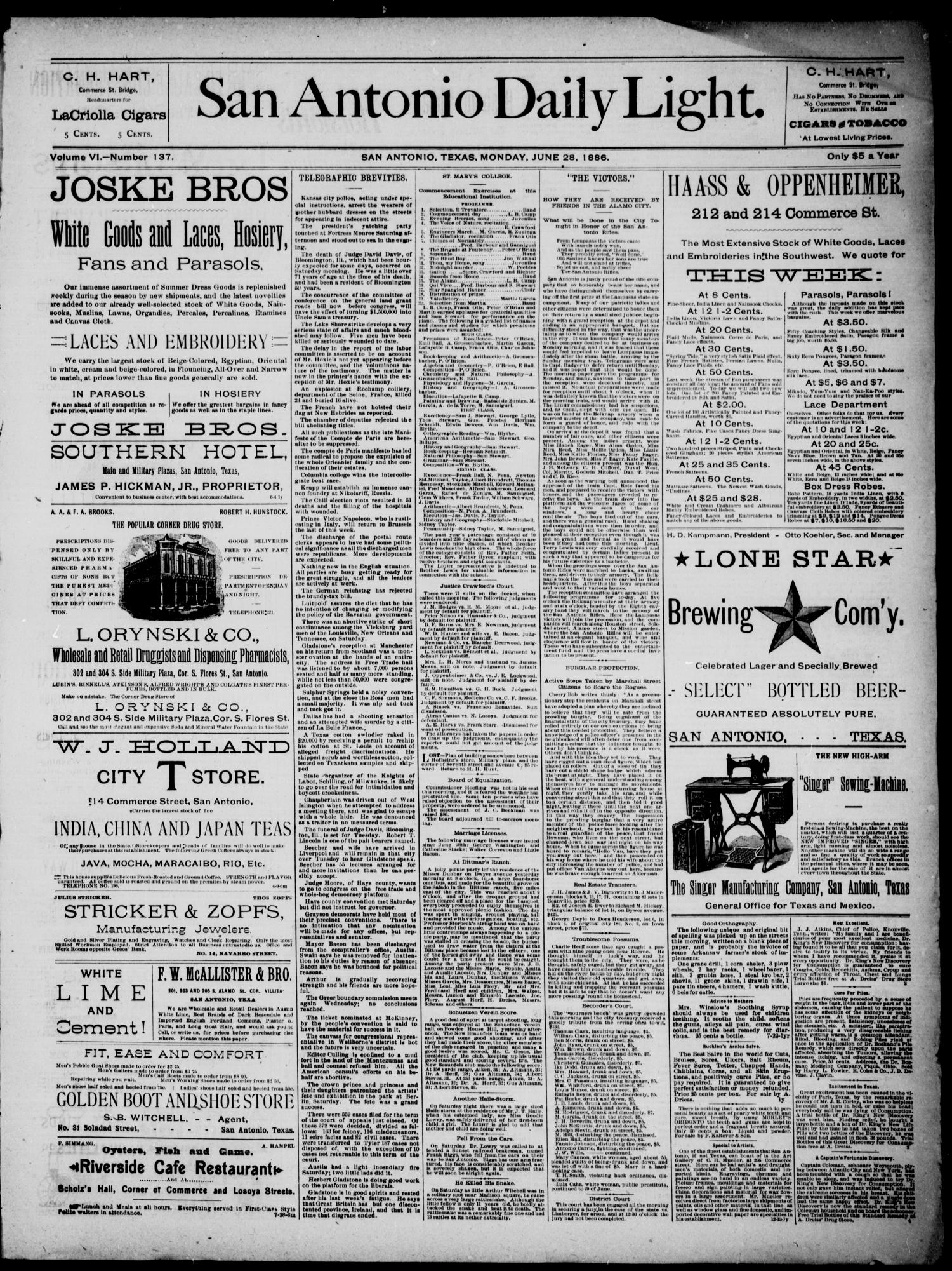NewspapersFolder1886 – metapth144883_xl_0617Dtd28Jun1886C4ON