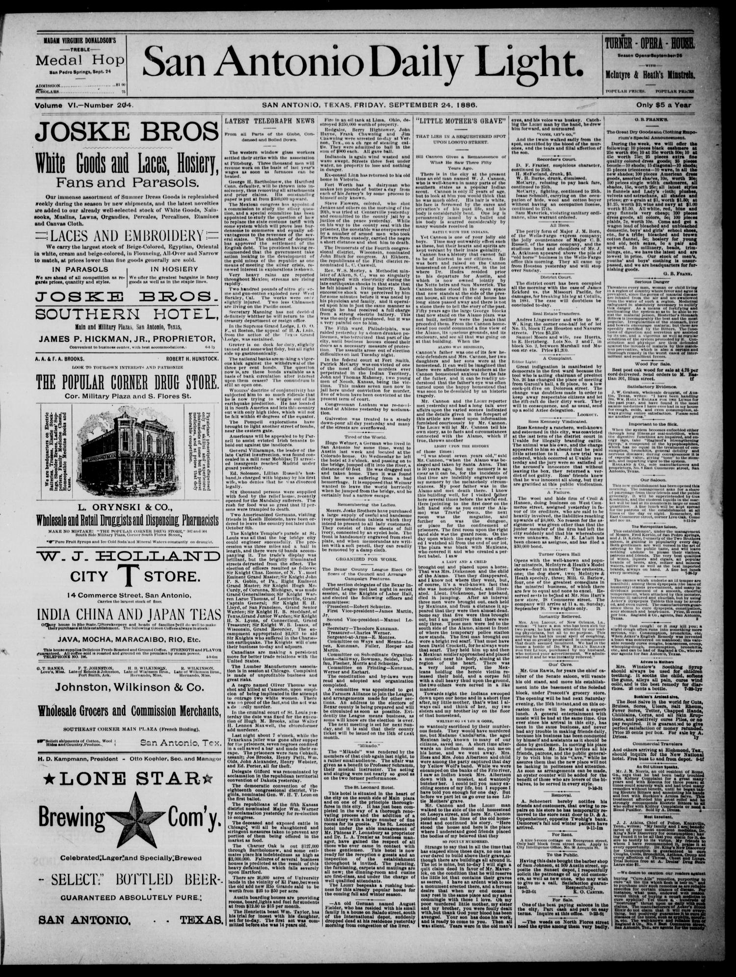 NewspapersFolder1886 – metapth144958_xl_0921Dtd24Sep1886C4AlamoSub