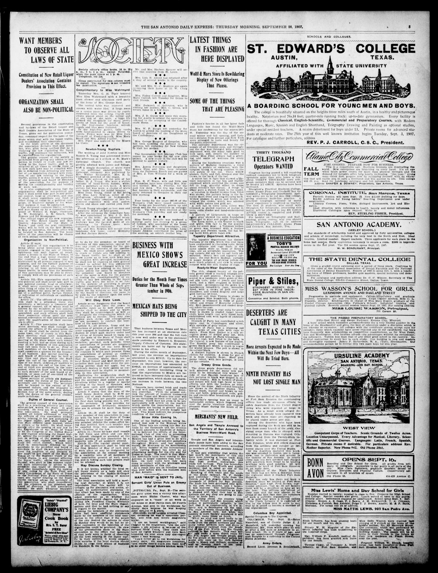 NewspapersFolder1907 – metapth441364_xl_0005Dtd26Sep1907C3ManMaid