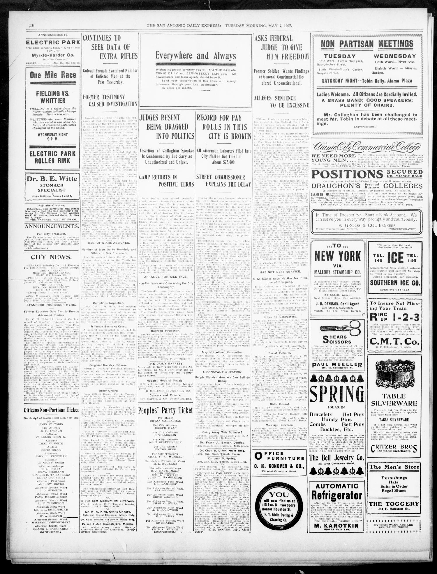 NewspapersFolder1907 – metapth441367_xl_0014Dtd7May1907C4ON