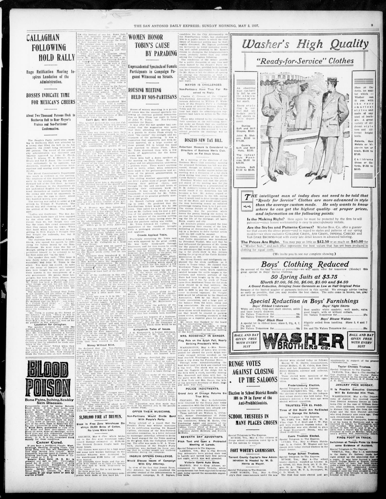 NewspapersFolder1907 – metapth441382_xl_0003Dtd5May1907C1-3Politc