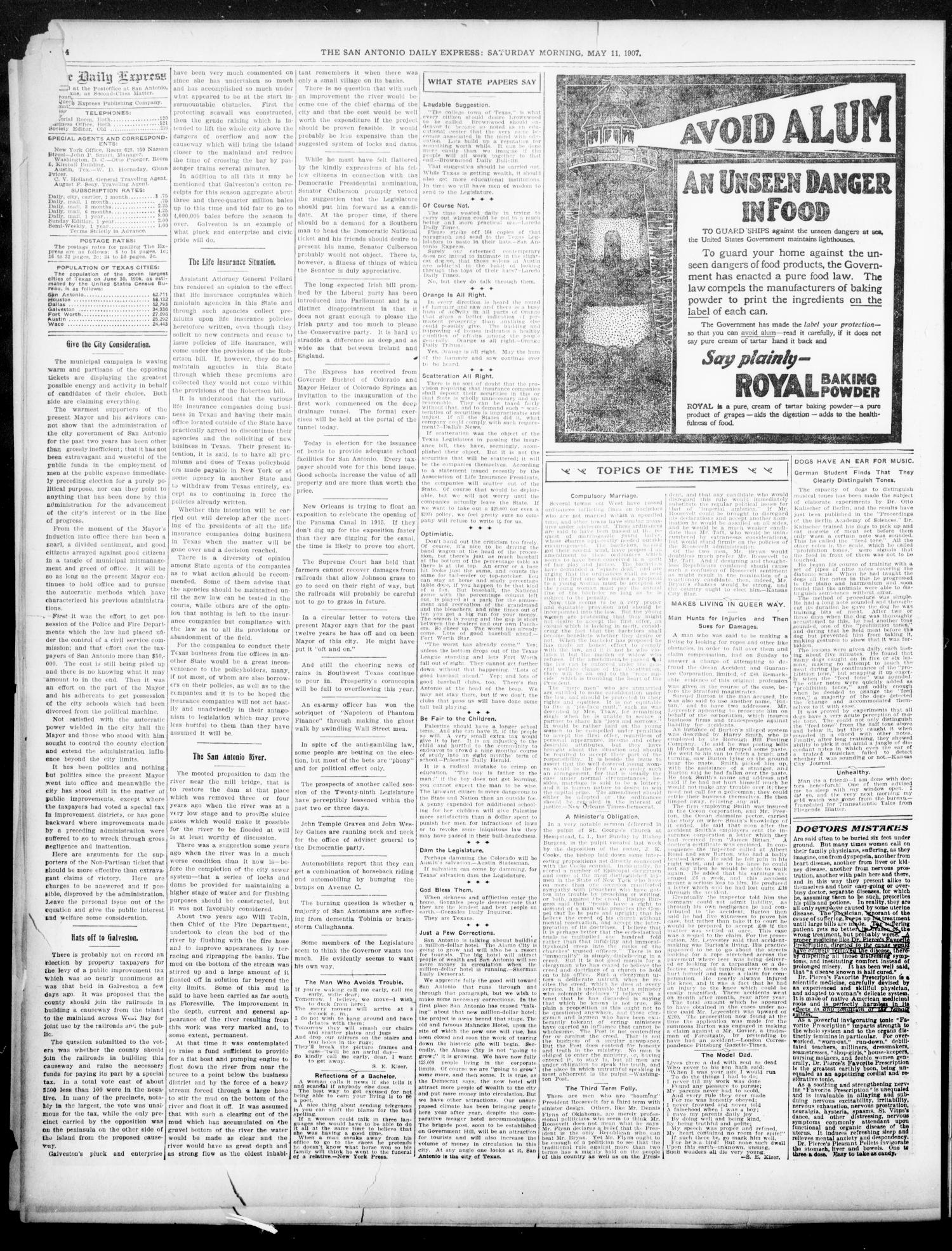 NewspapersFolder1907 – metapth441421_xl_0006Dtd11May1907C1Polit