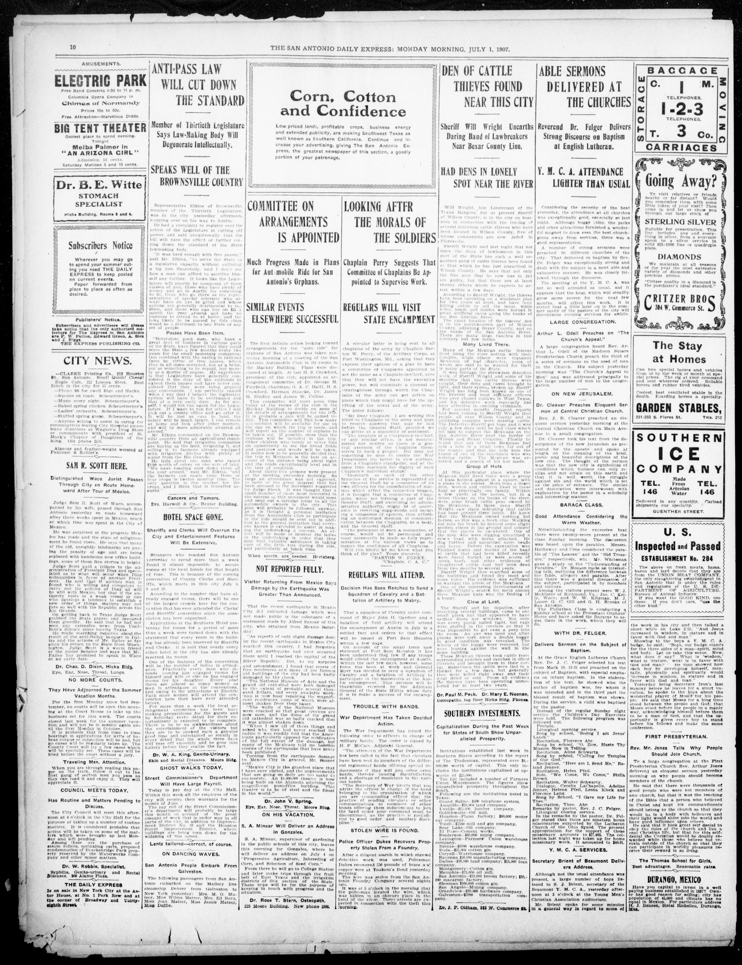 NewspapersFolder1907 – metapth441445_xl_0010Dtd1Jul1907C4ON