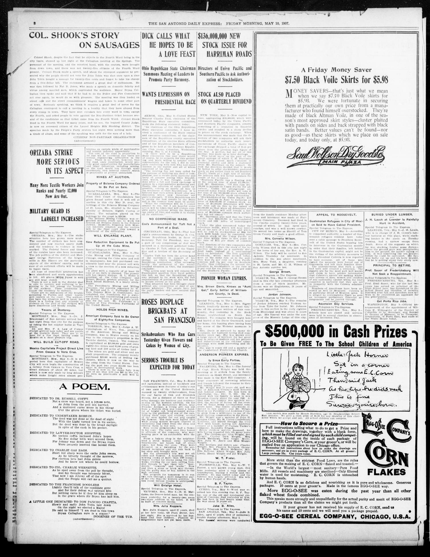 NewspapersFolder1907 – metapth441490_xl_0009Dtd10May1907C1-2Polit