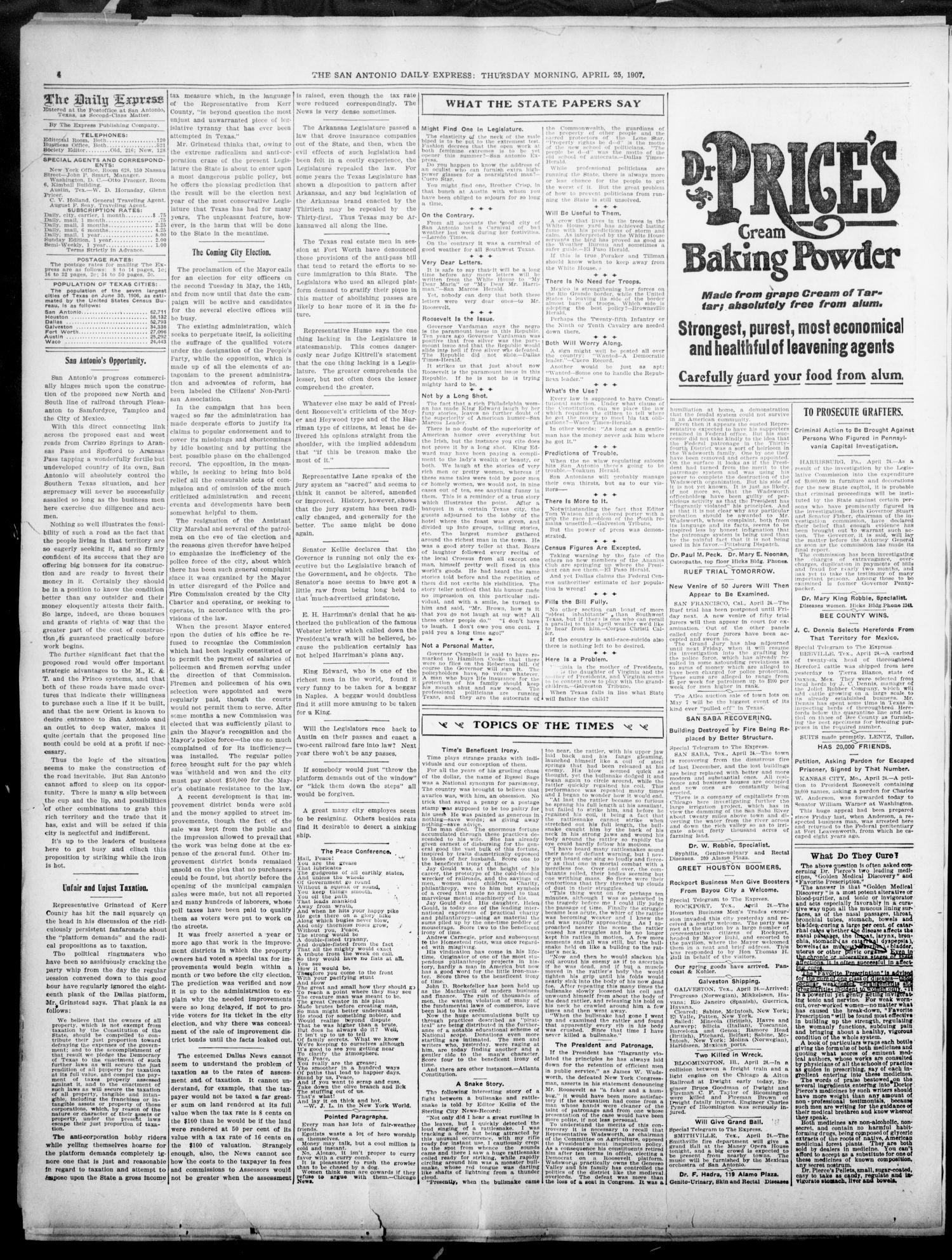 NewspapersFolder1907 – metapth441516_xl_0004Dtd25Apr1907C2PolPolit