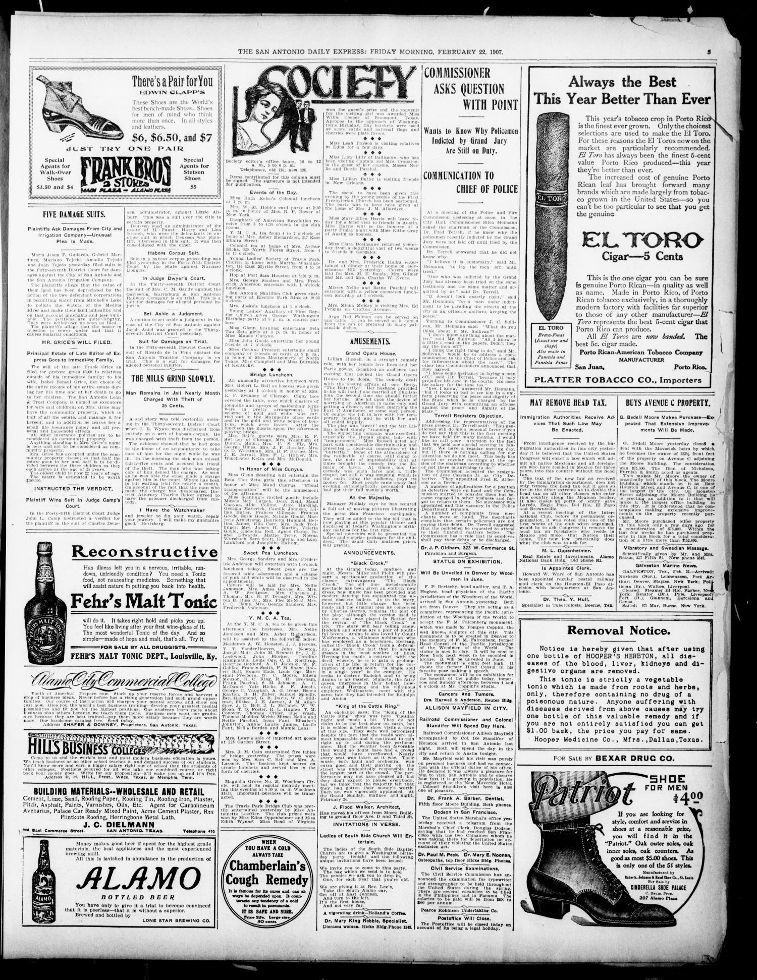 NewspapersFolder1907 – metapth441521_xl_0005Dtd22Feb1907C5FPCmtg