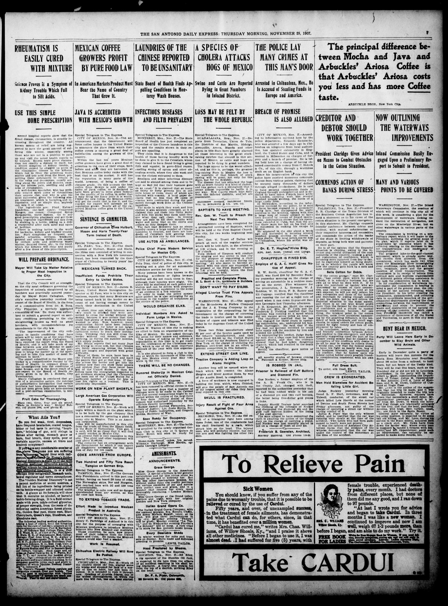 NewspapersFolder1907 – metapth441553_xl_0007Dtd28Nov1907C3PolAmbMexCity