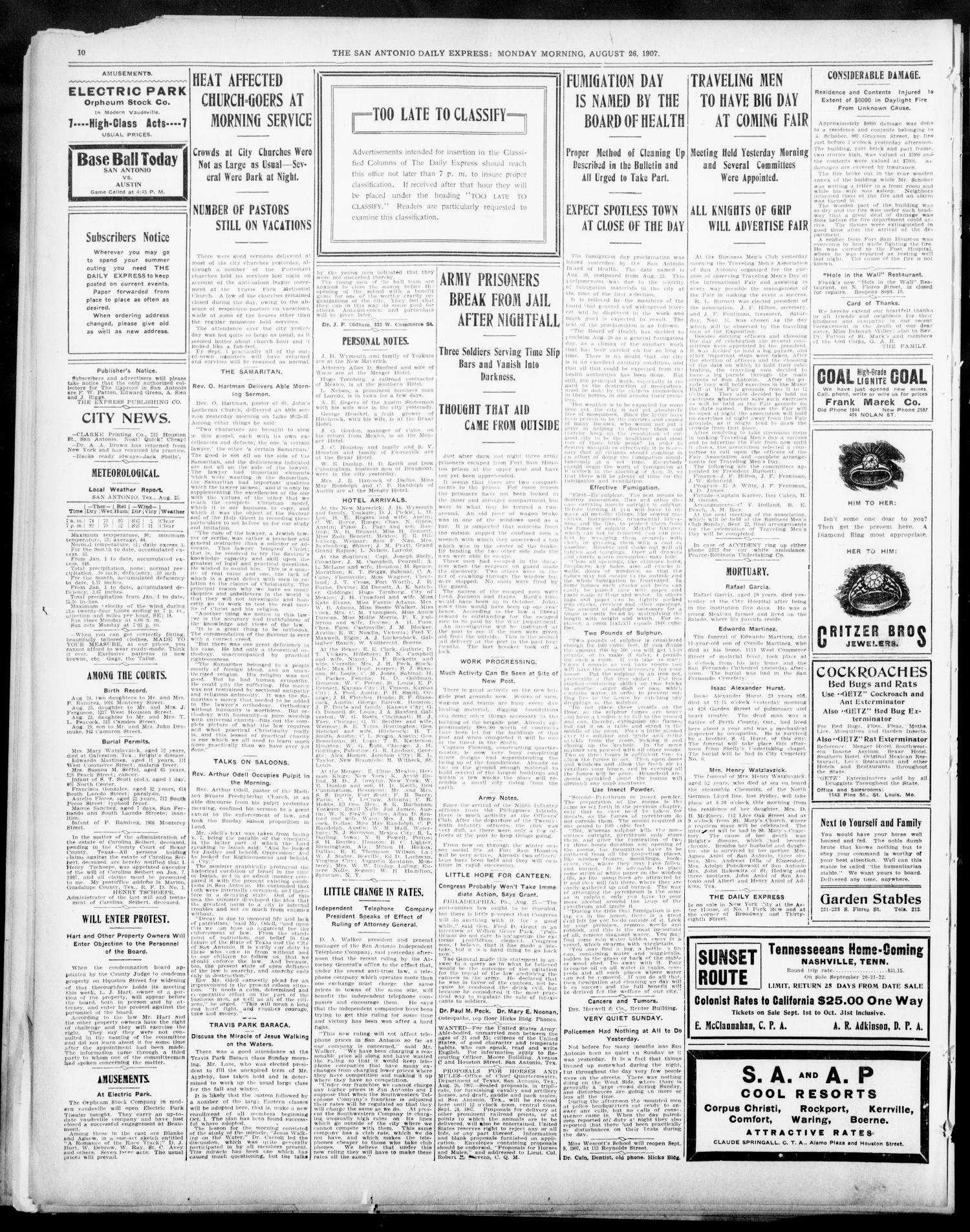 NewspapersFolder1907 – metapth441558_xl_0010Dtd26Aug1907C5MntdPol