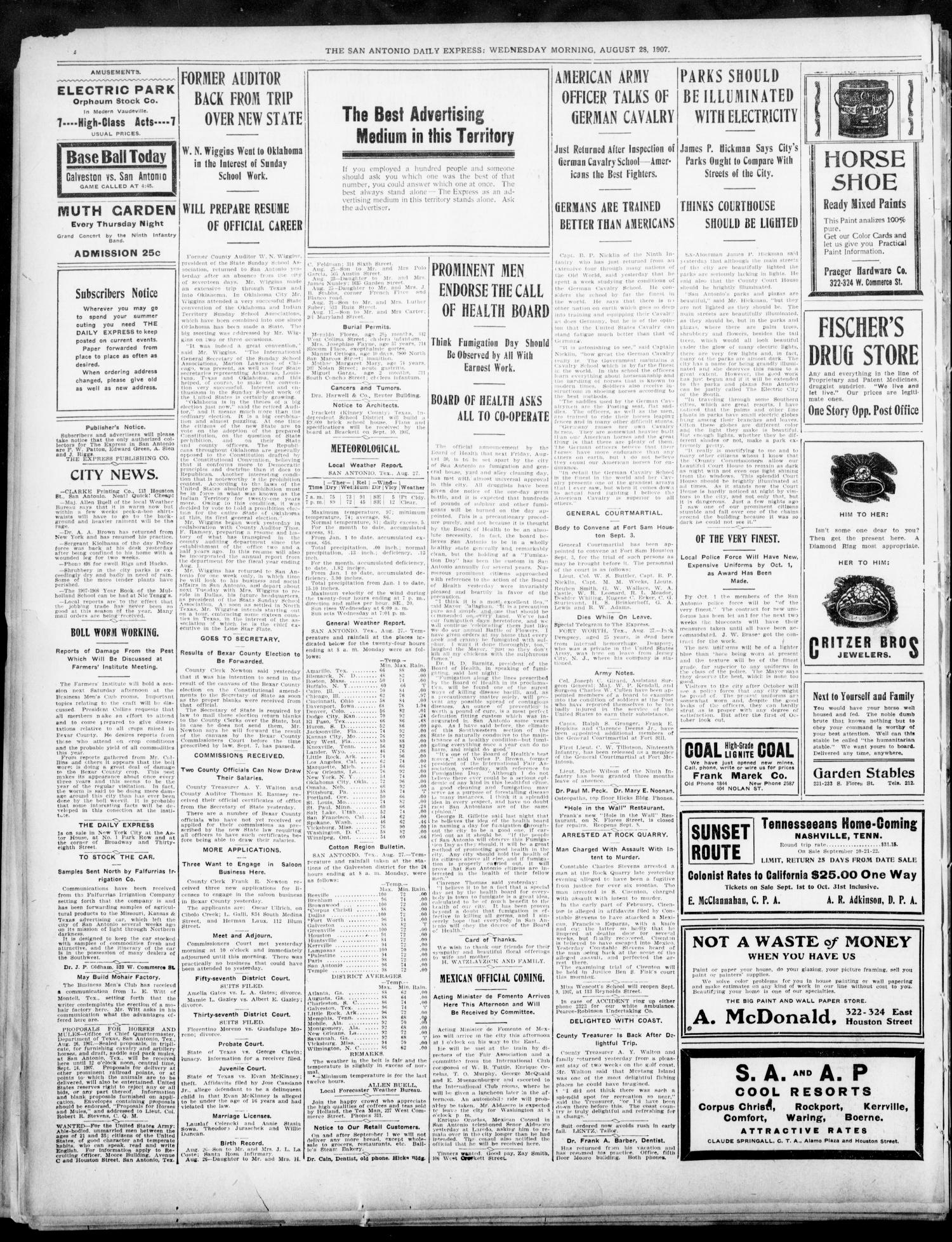 NewspapersFolder1907 – metapth441581_xl_0012Dtd28Aug1907C1-5UnifON