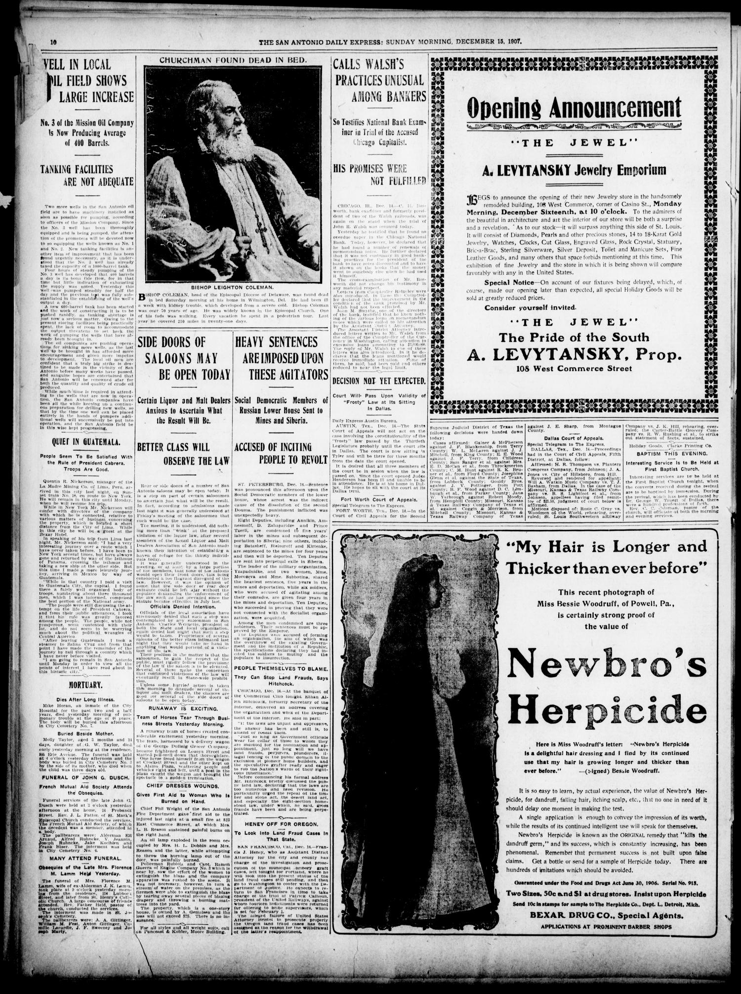NewspapersFolder1907 – metapth441583_xl_0010Dtd15Dec1907C2ON
