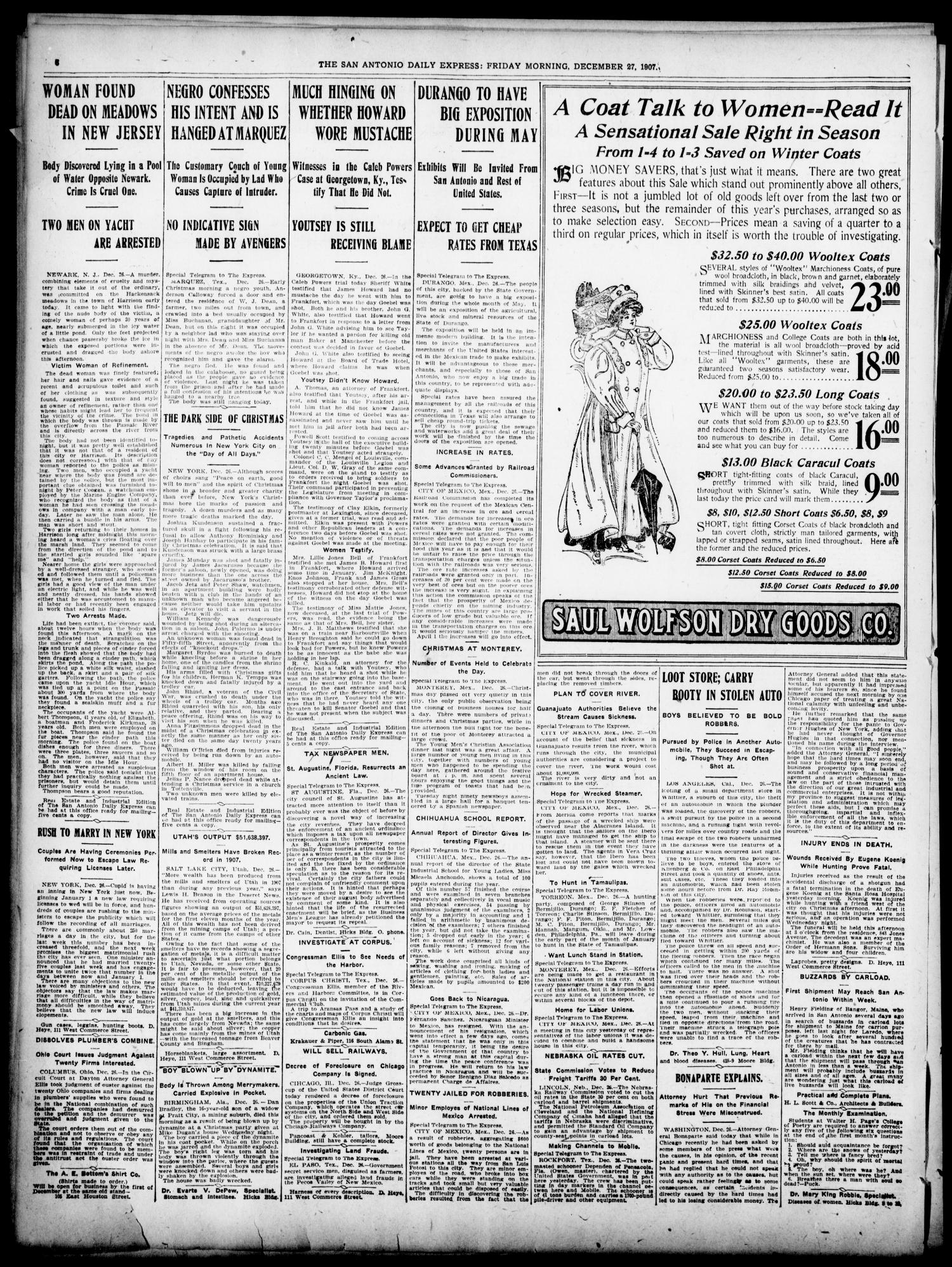 NewspapersFolder1907 – metapth441584_xl_0006Dtd27Dec1907C2-6LynchAutoChase