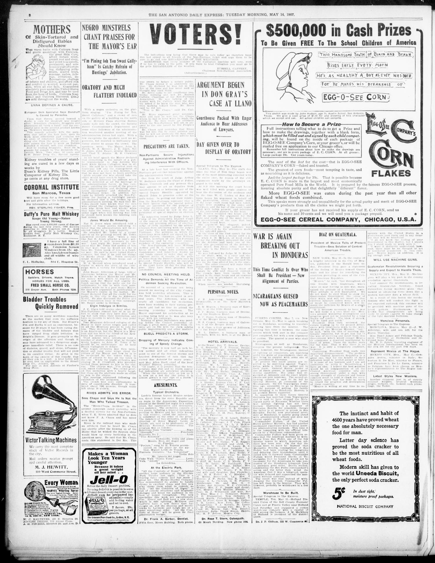 NewspapersFolder1907 – metapth441601_xl_0008Dtd14May1907C2-3Polit