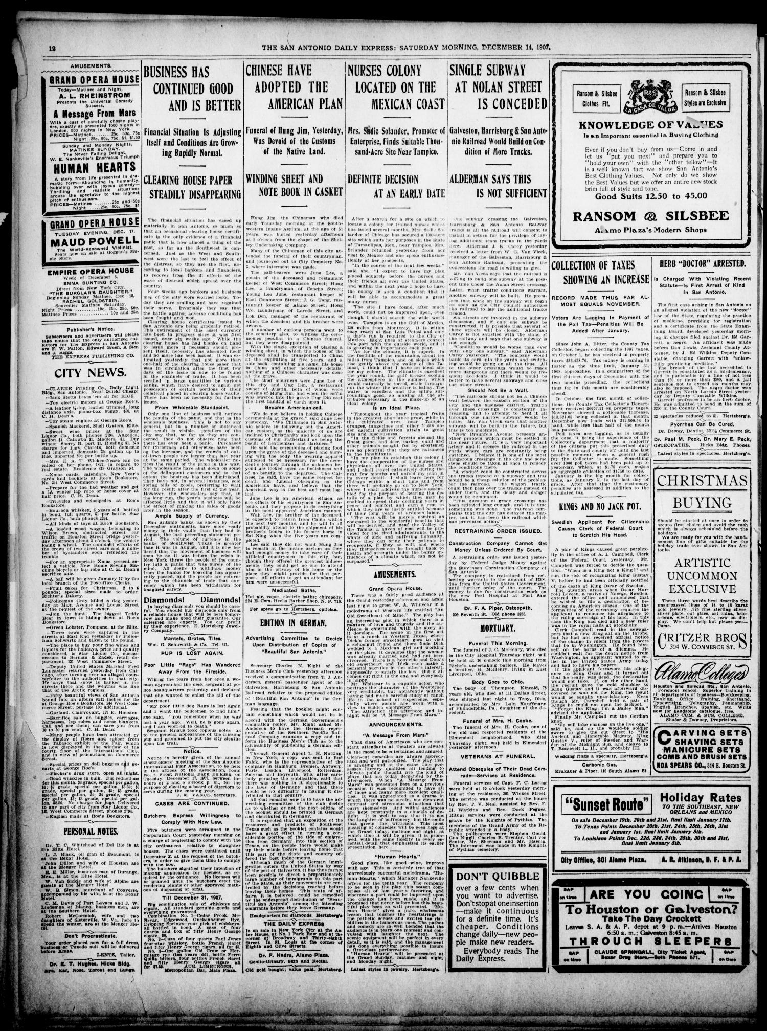NewspapersFolder1907 – metapth441608_xl_0012Dtd14Dec1907C1-7ONsDoctorLaw