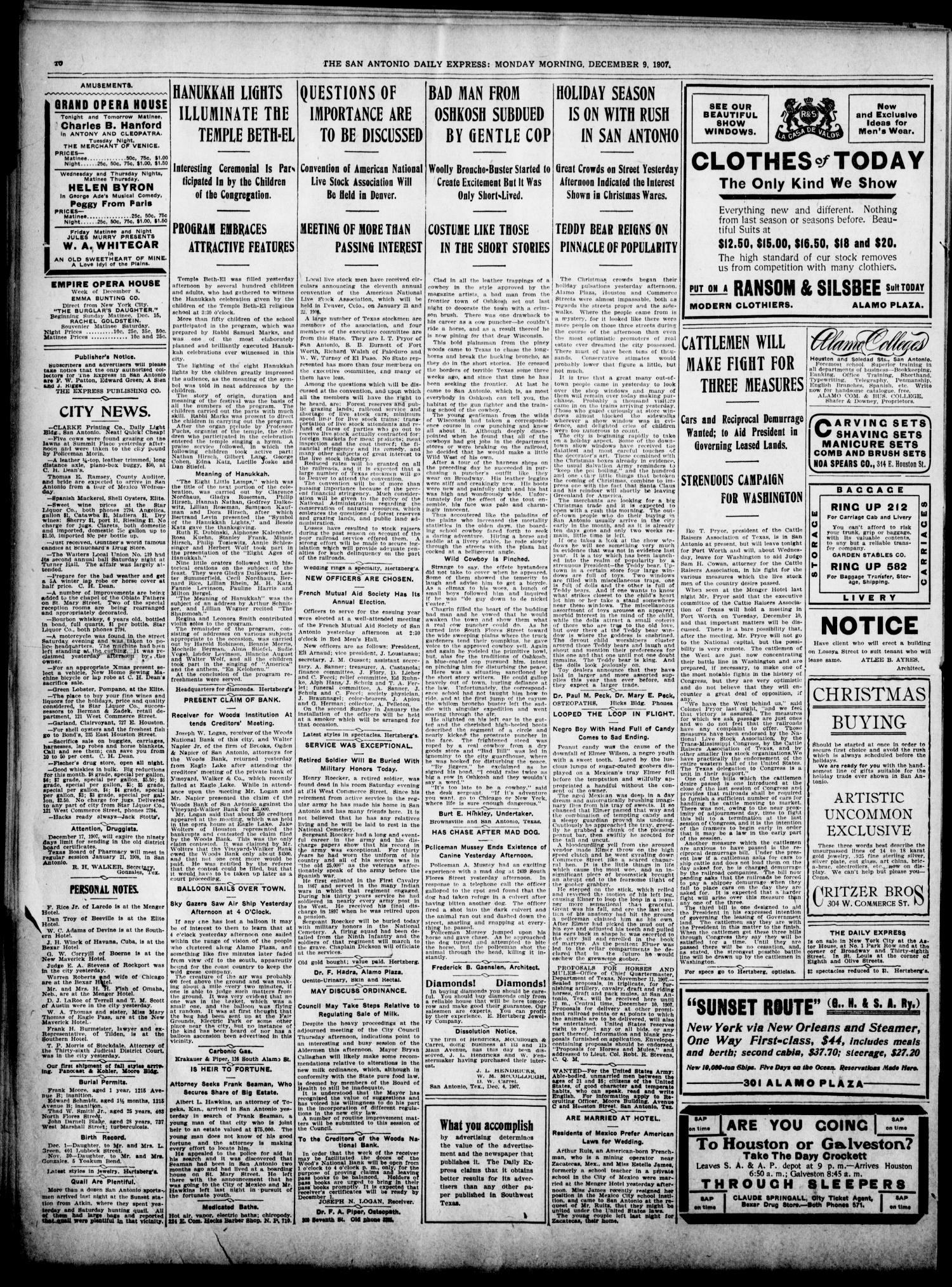NewspapersFolder1907 – metapth441614_xl_0010Dtd9Dec1907C1-5ONsArts