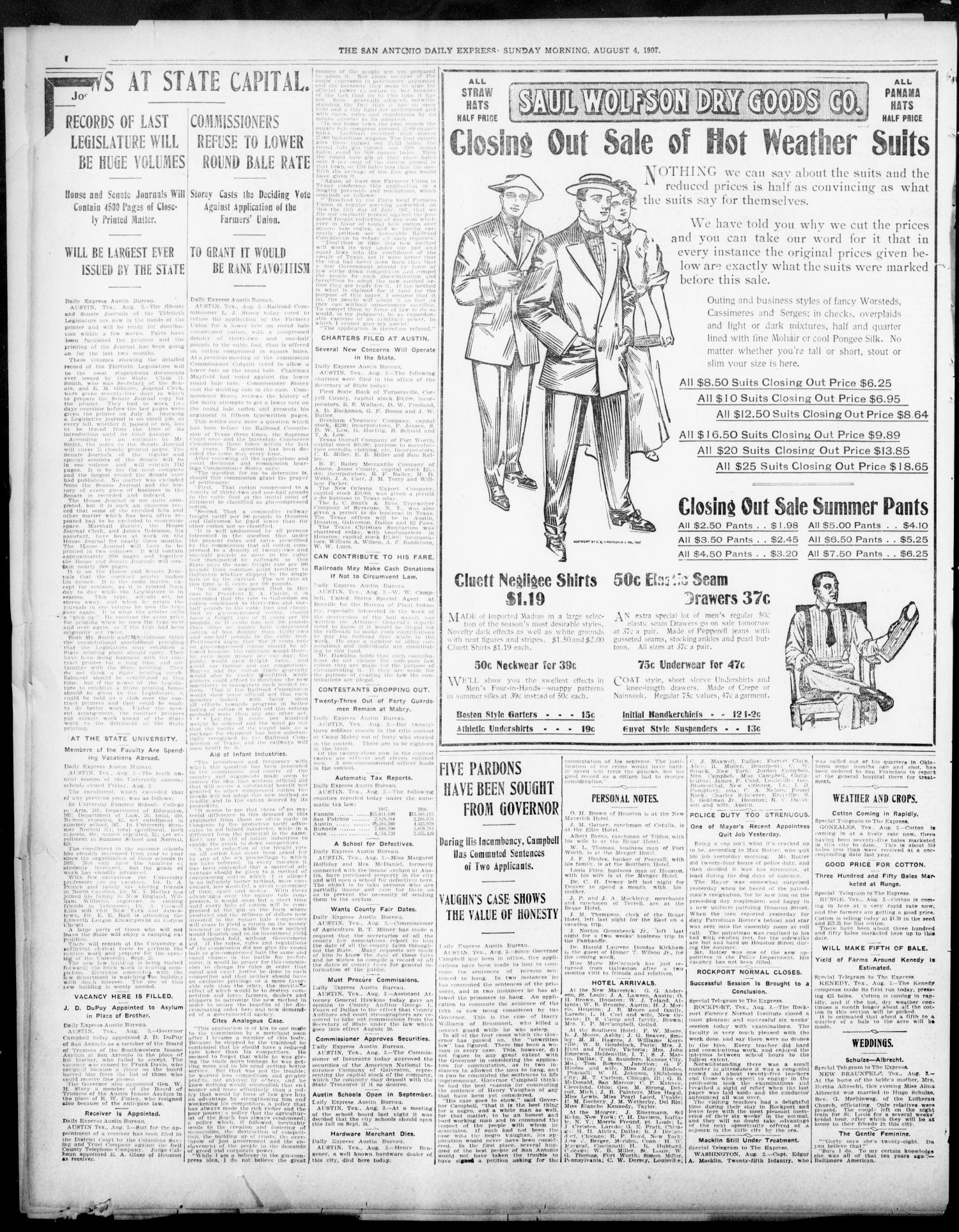 NewspapersFolder1907 – metapth441664_xl_0008Dtd4Aug1907C6PolResigns