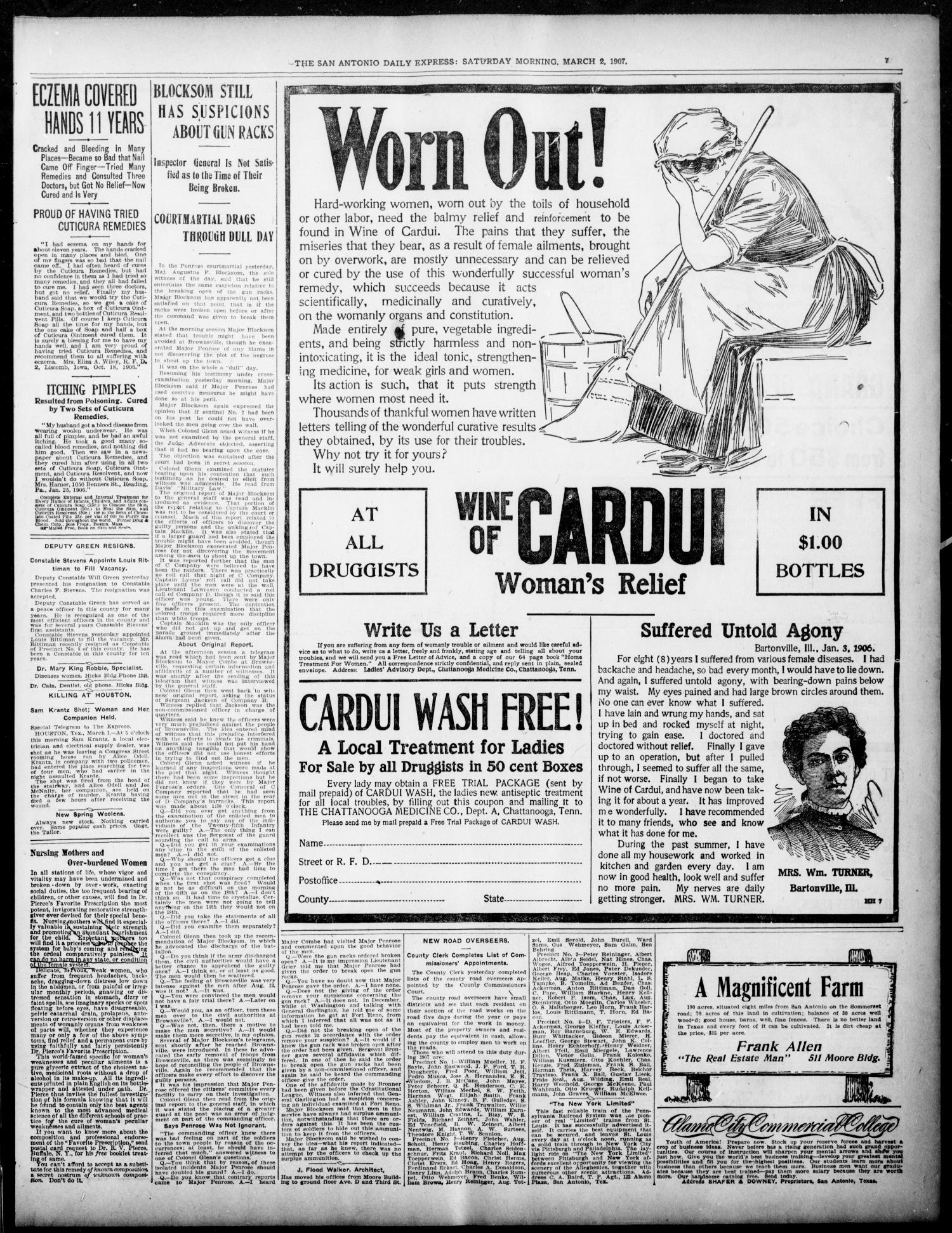 NewspapersFolder1907 – metapth441712_xl_0007Dtd2Mar1907C1ONresig