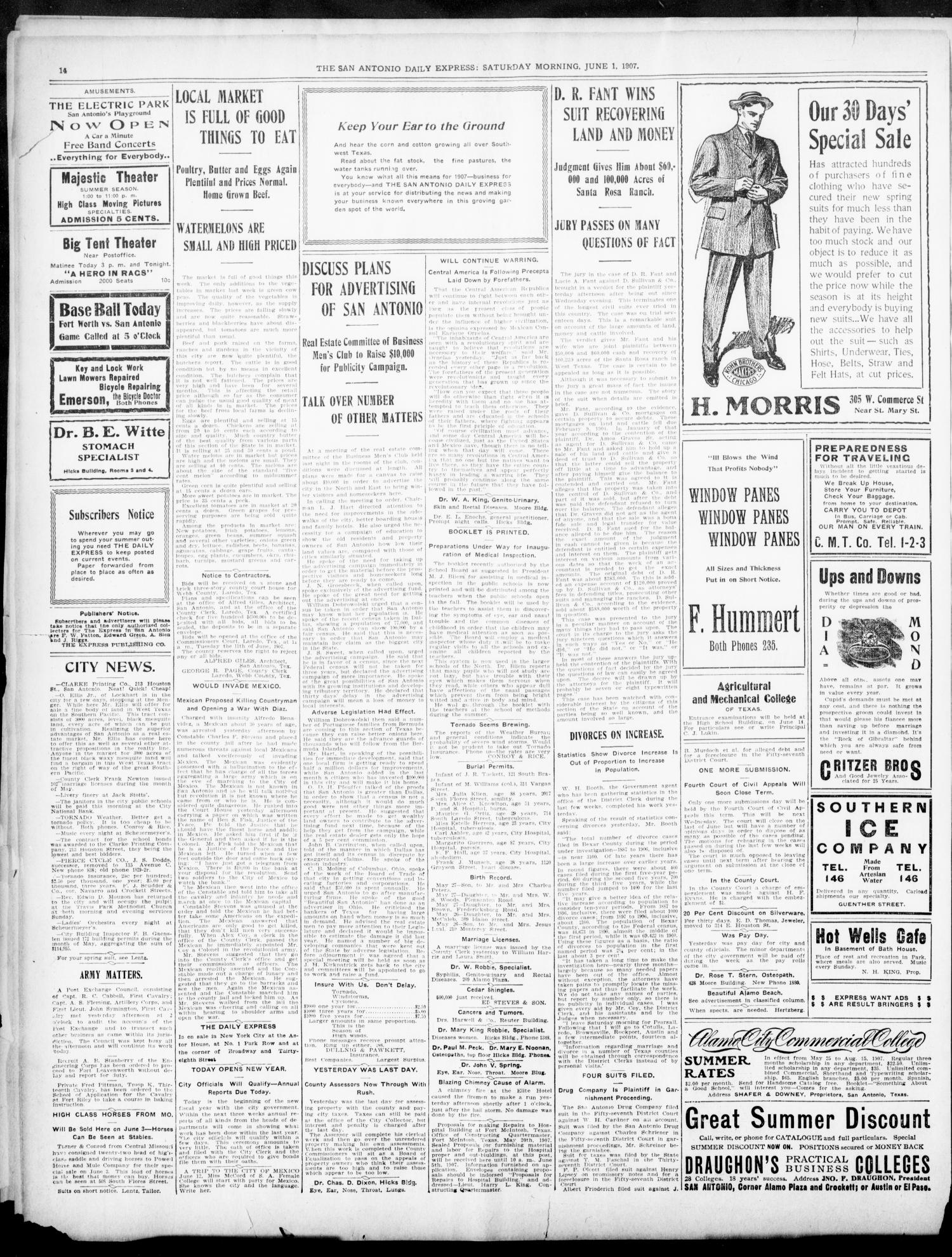 NewspapersFolder1907 – metapth441749_xl_0014Dtd1Jun1907C2Insane