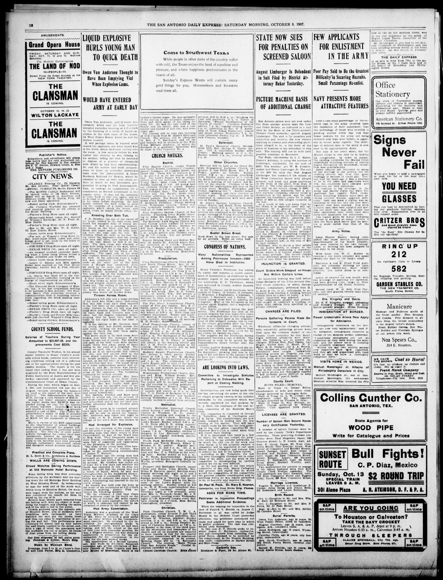 NewspapersFolder1907 – metapth441756_xl_0012Dtd5Oct1907C1ImpOff