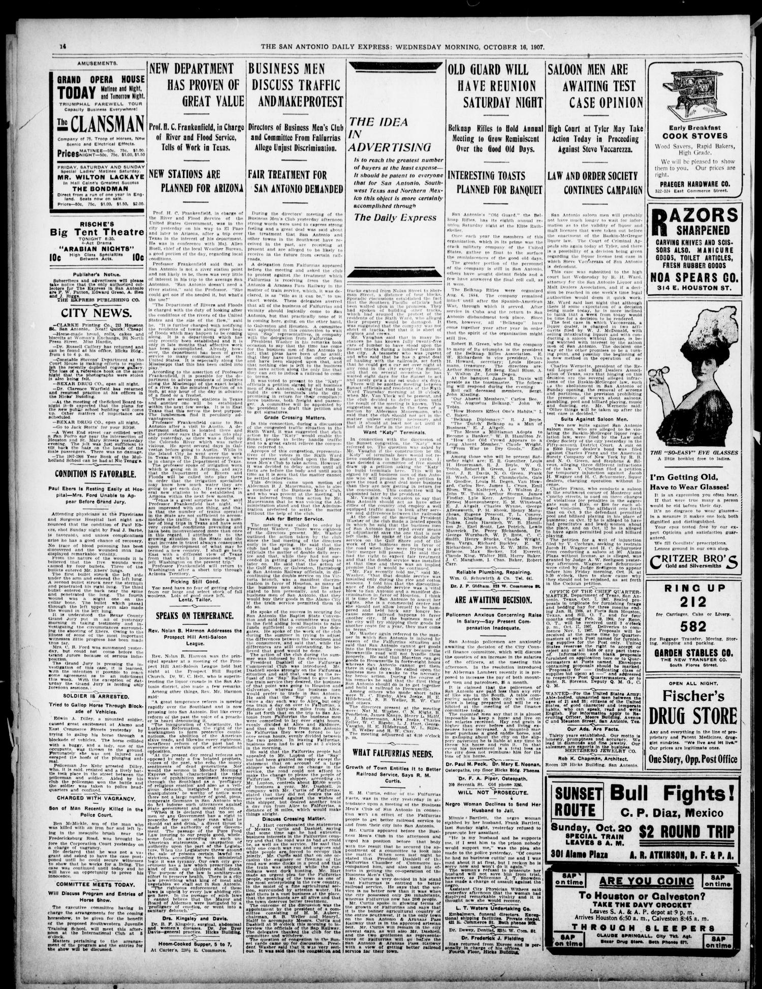 NewspapersFolder1907 – metapth441775_xl_0014Dtd16Oct1907C1-C5ONsLoveCut