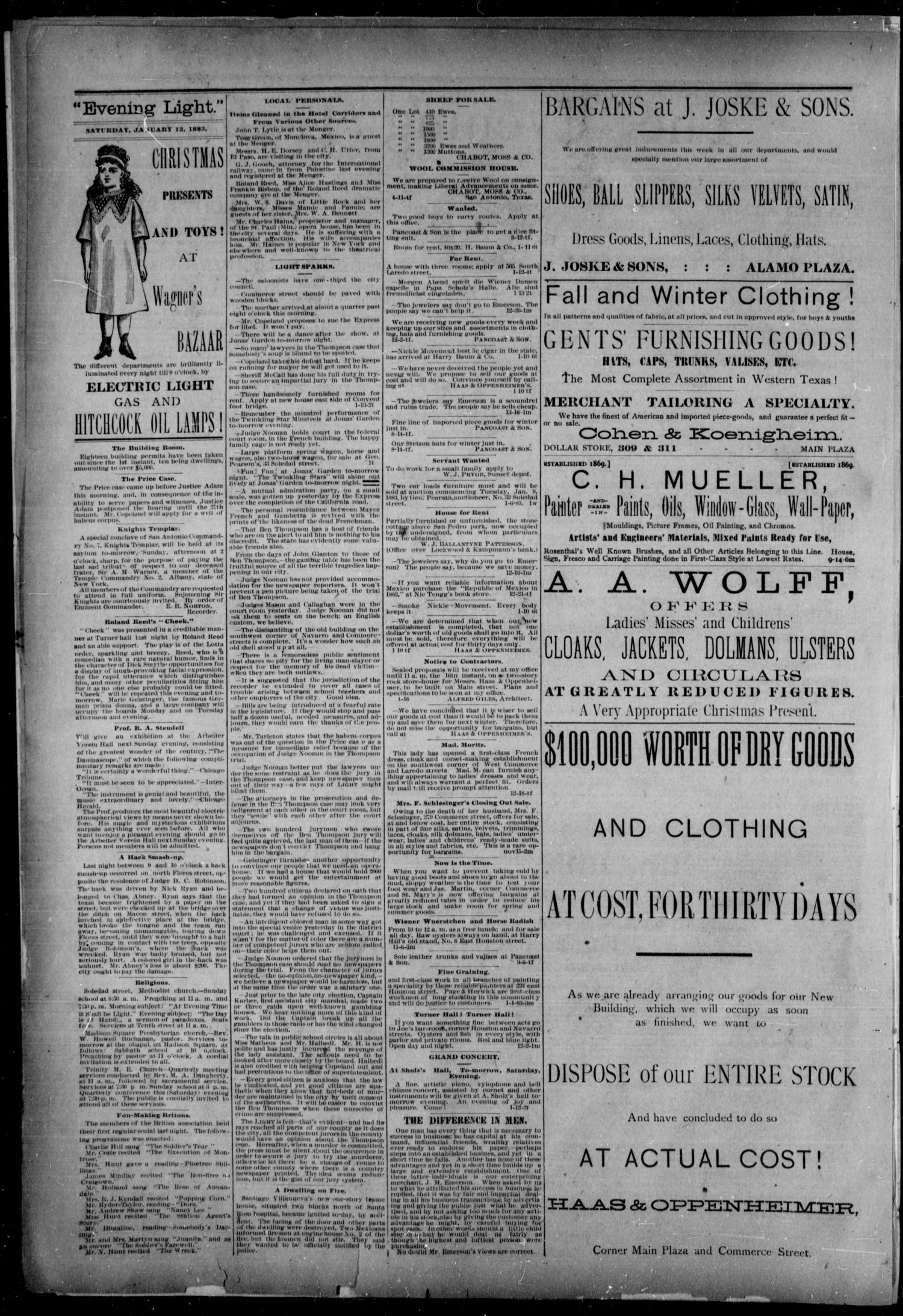 NewspapersFolder1883 – metapth144628_xl_0048Dtd13Jan1883C2ONtrialFiremen