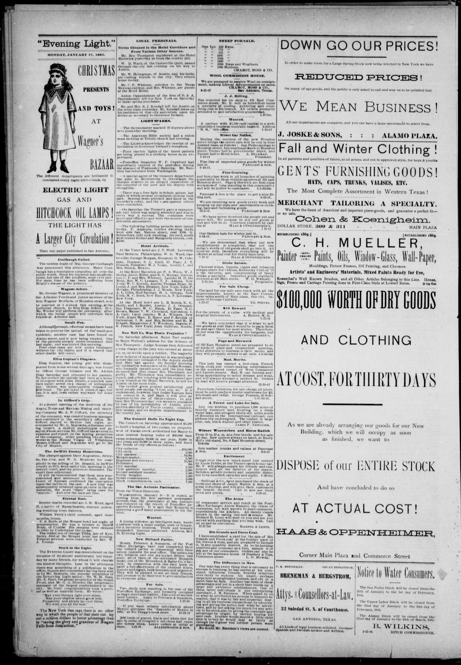 NewspapersFolder1883 – metapth144635_xl_0074Dtd22Jan1883C2Local
