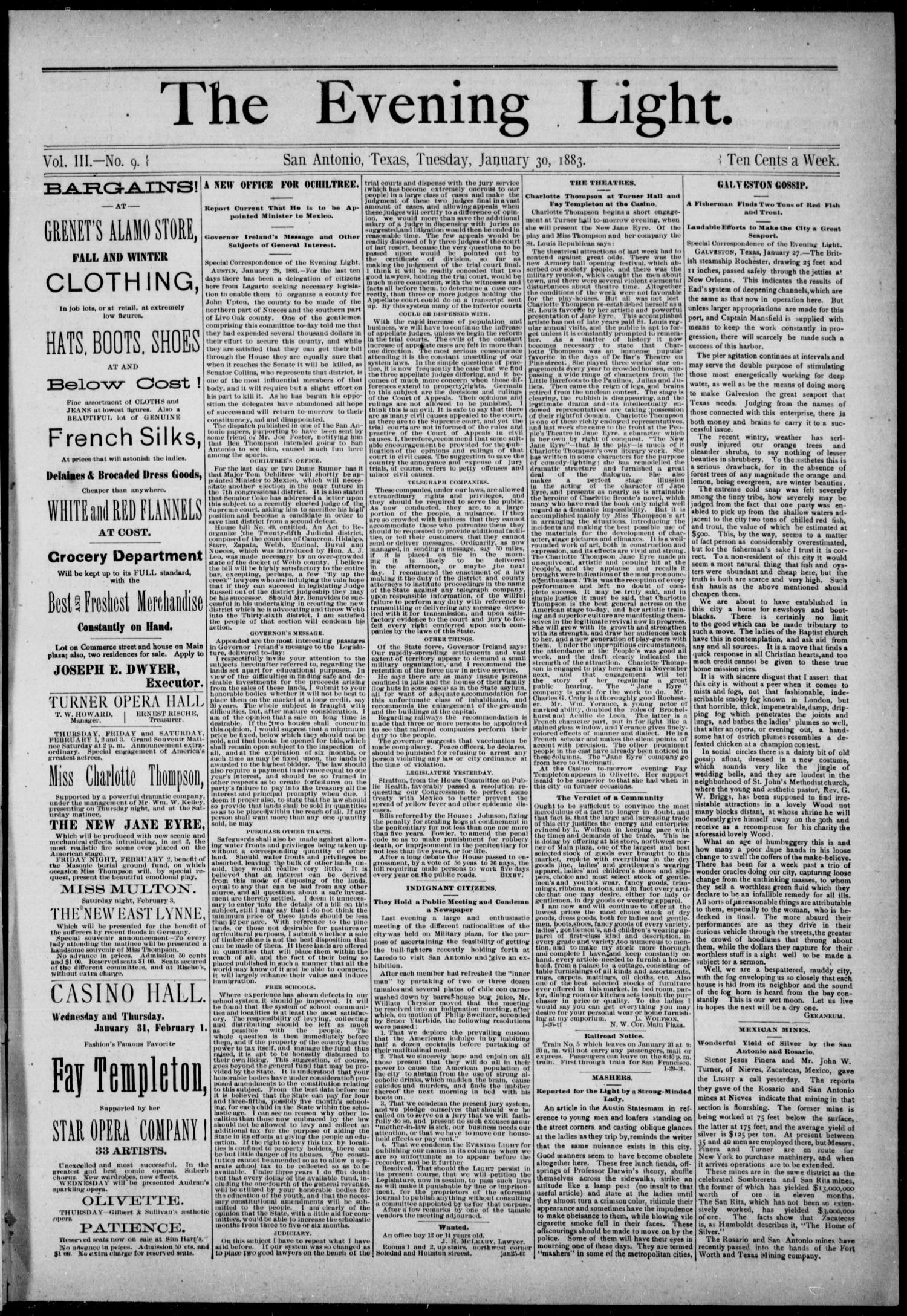 NewspapersFolder1883 – metapth144642_xl_0099Dtd30Jan1883C4Info