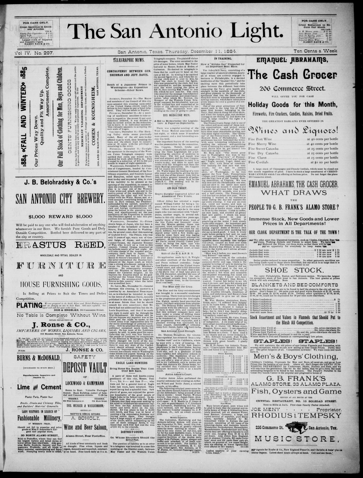 NewspapersFolder1884 – metapth163038_xl_1189Dtd11Dec1884C3ON
