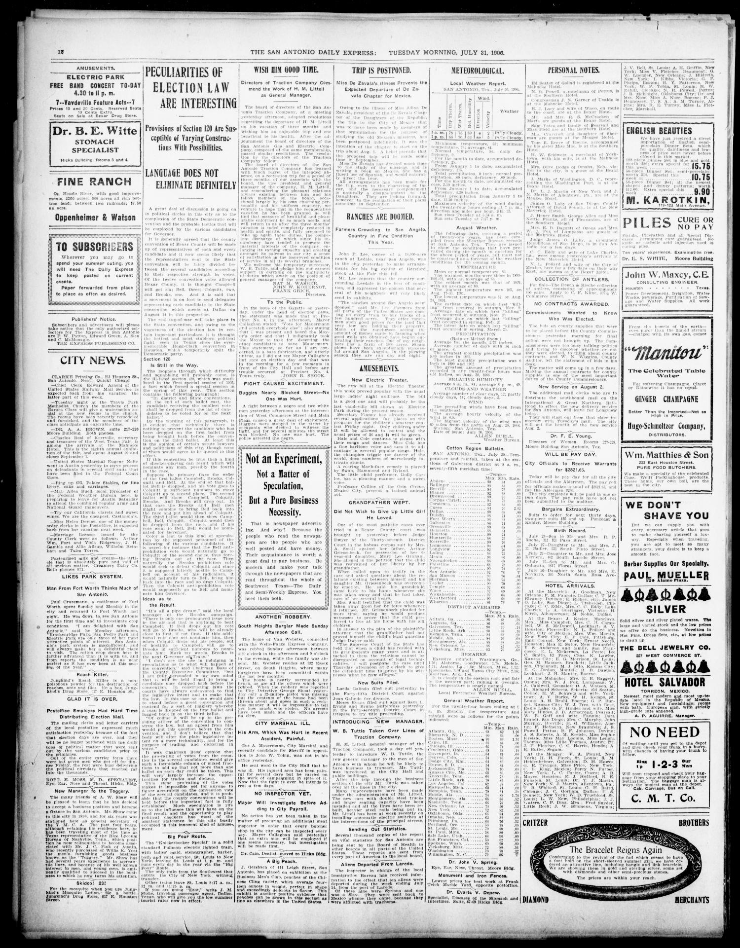NewspapersFolder1906 – metapth441288_xl_0012Dtd31Jul1906C3ON