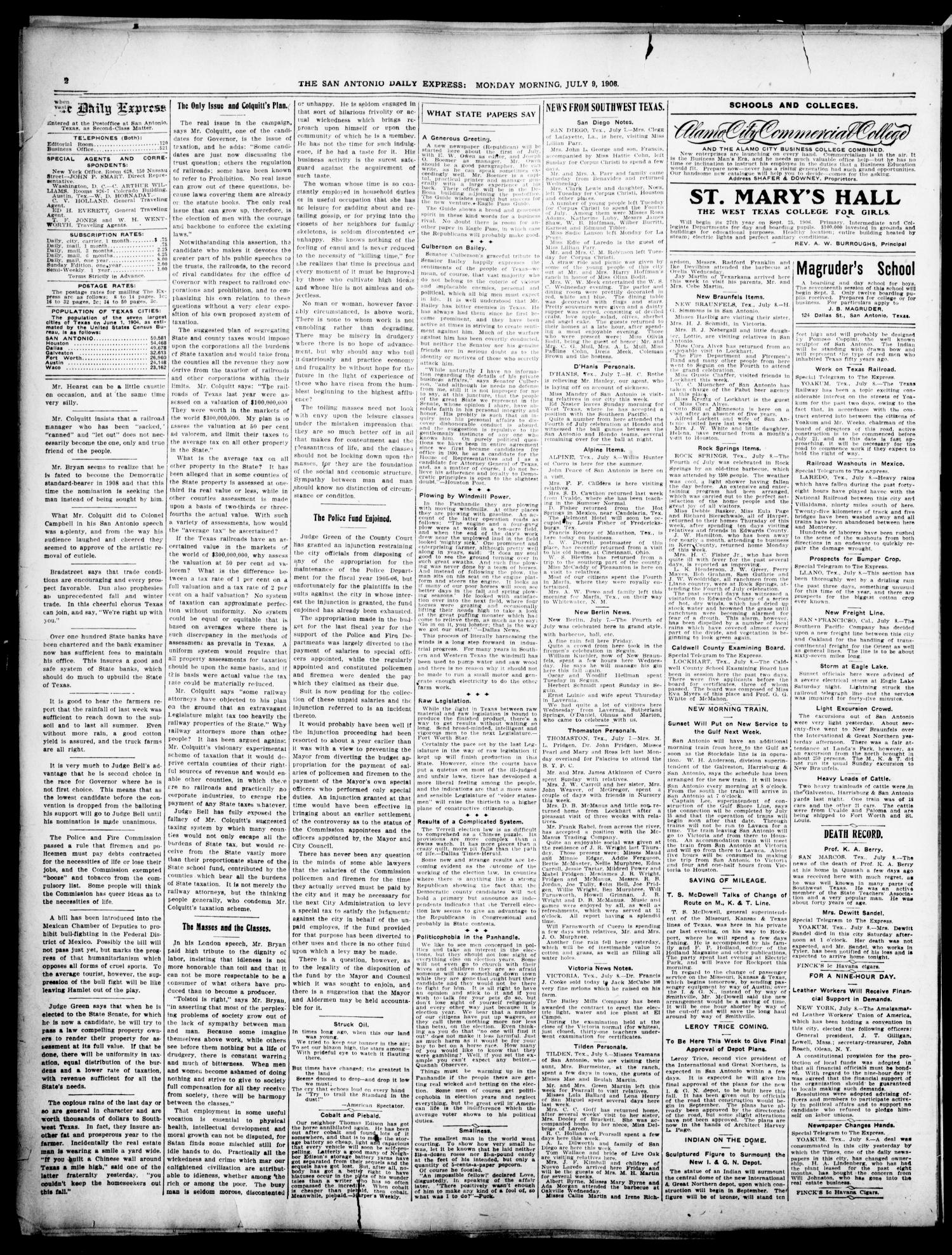 NewspapersFolder1906 – metapth441296_xl_0004Dtd9Jul1906C3Pol