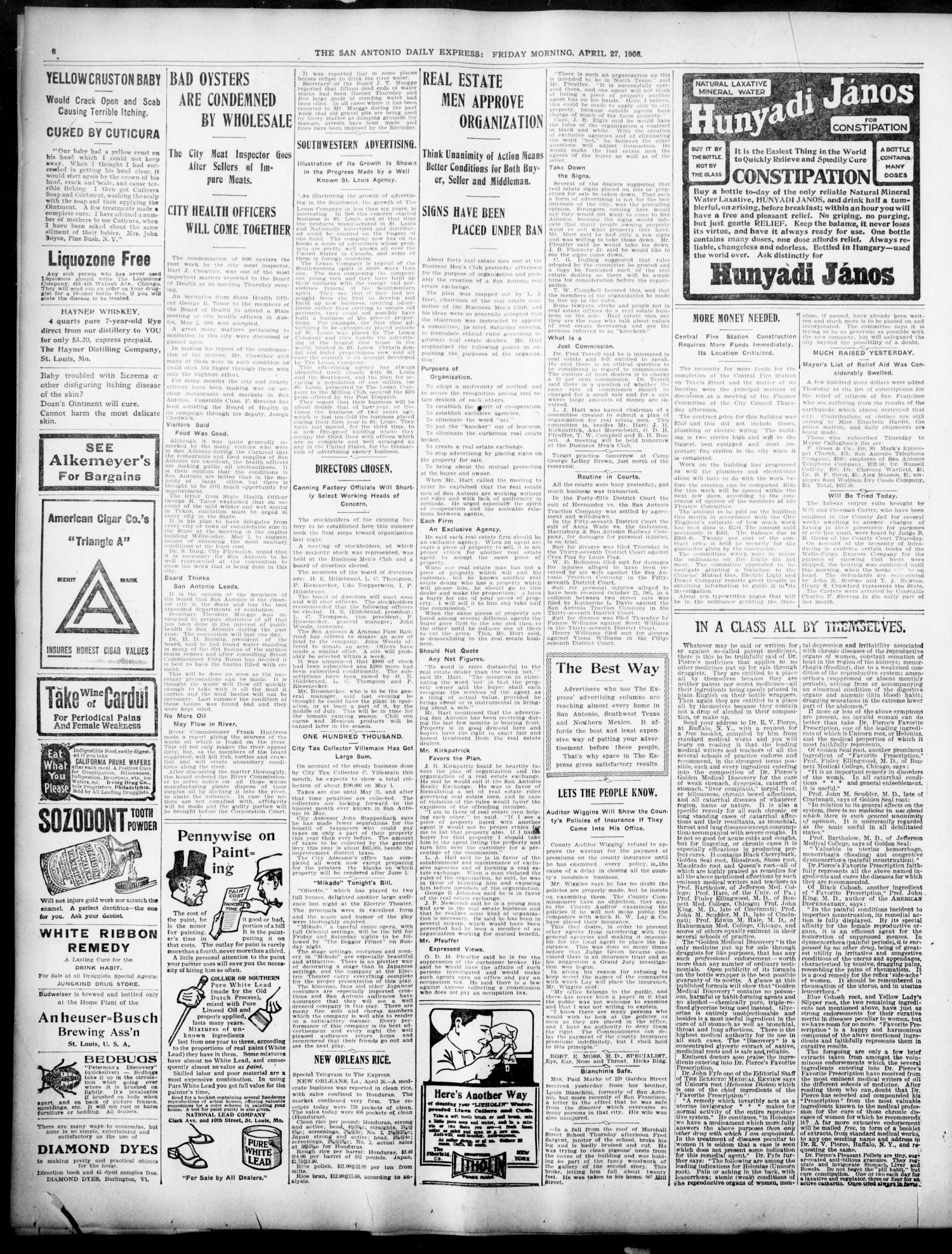 NewspapersFolder1906 – metapth441331_xl_0006Dtd27Apr1906C6-7ONfire