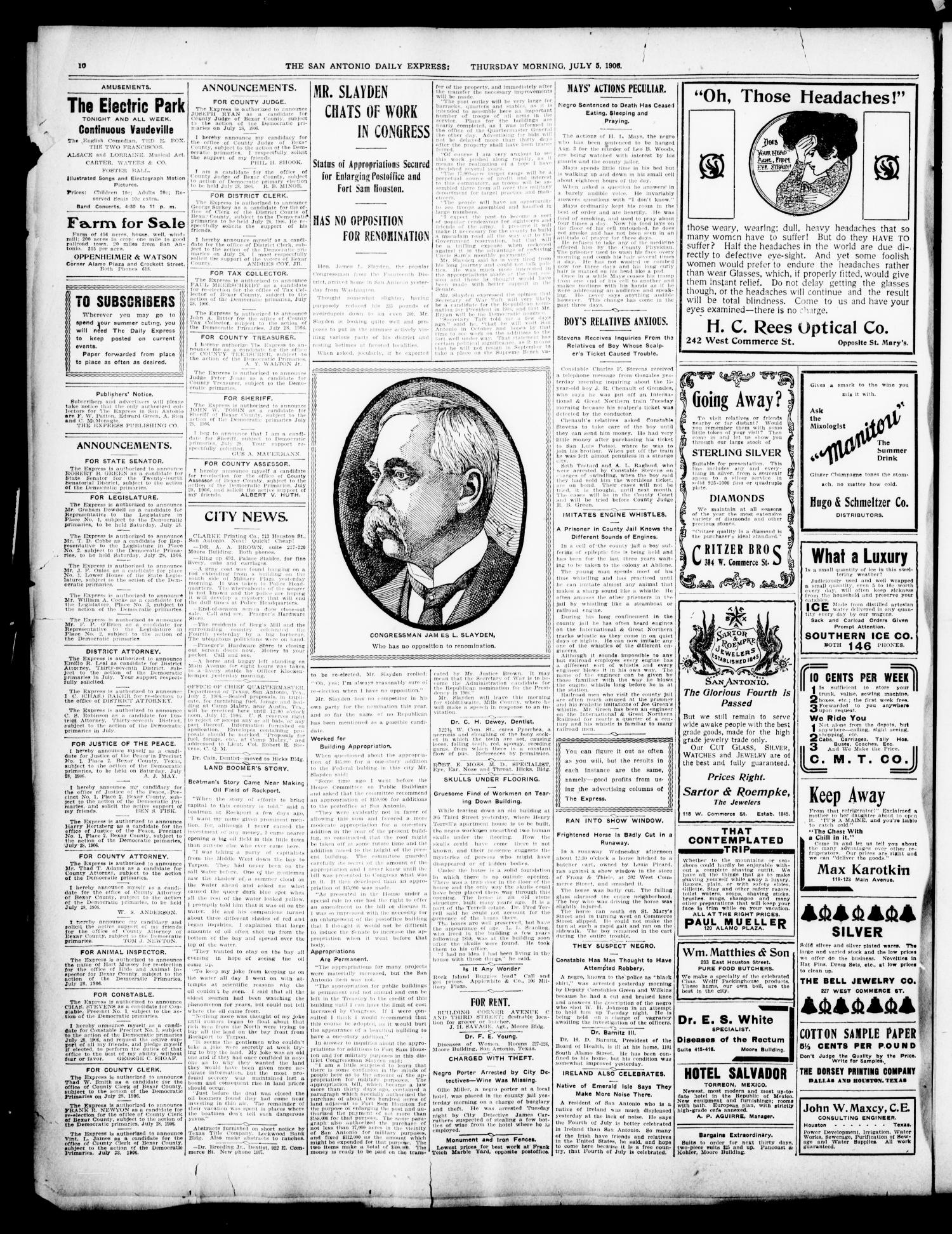 NewspapersFolder1906 – metapth441338_xl_0010Dtd5Jul1906C2-5ONsArt