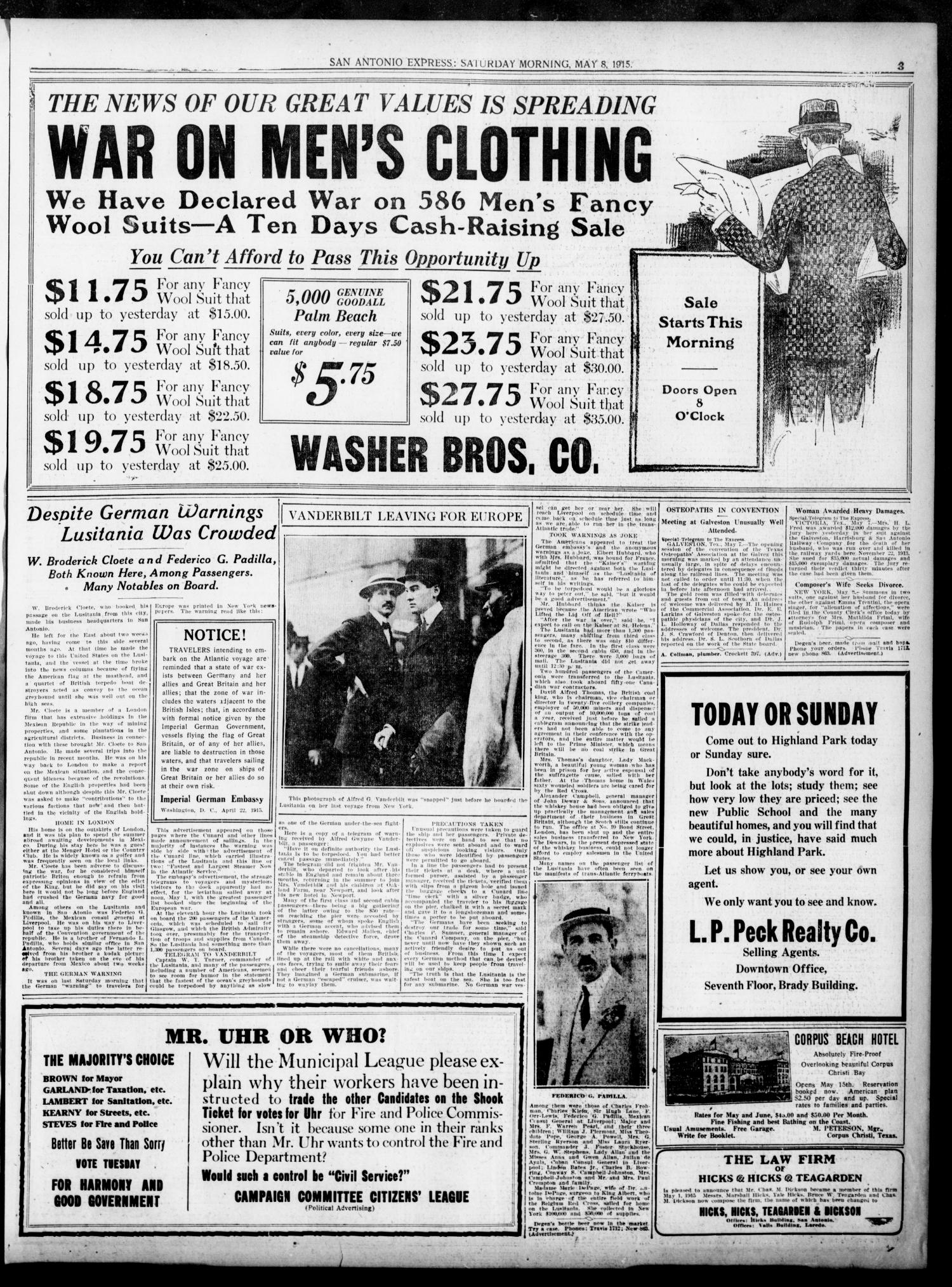 08May1915Pg3SAExp8May1915politics