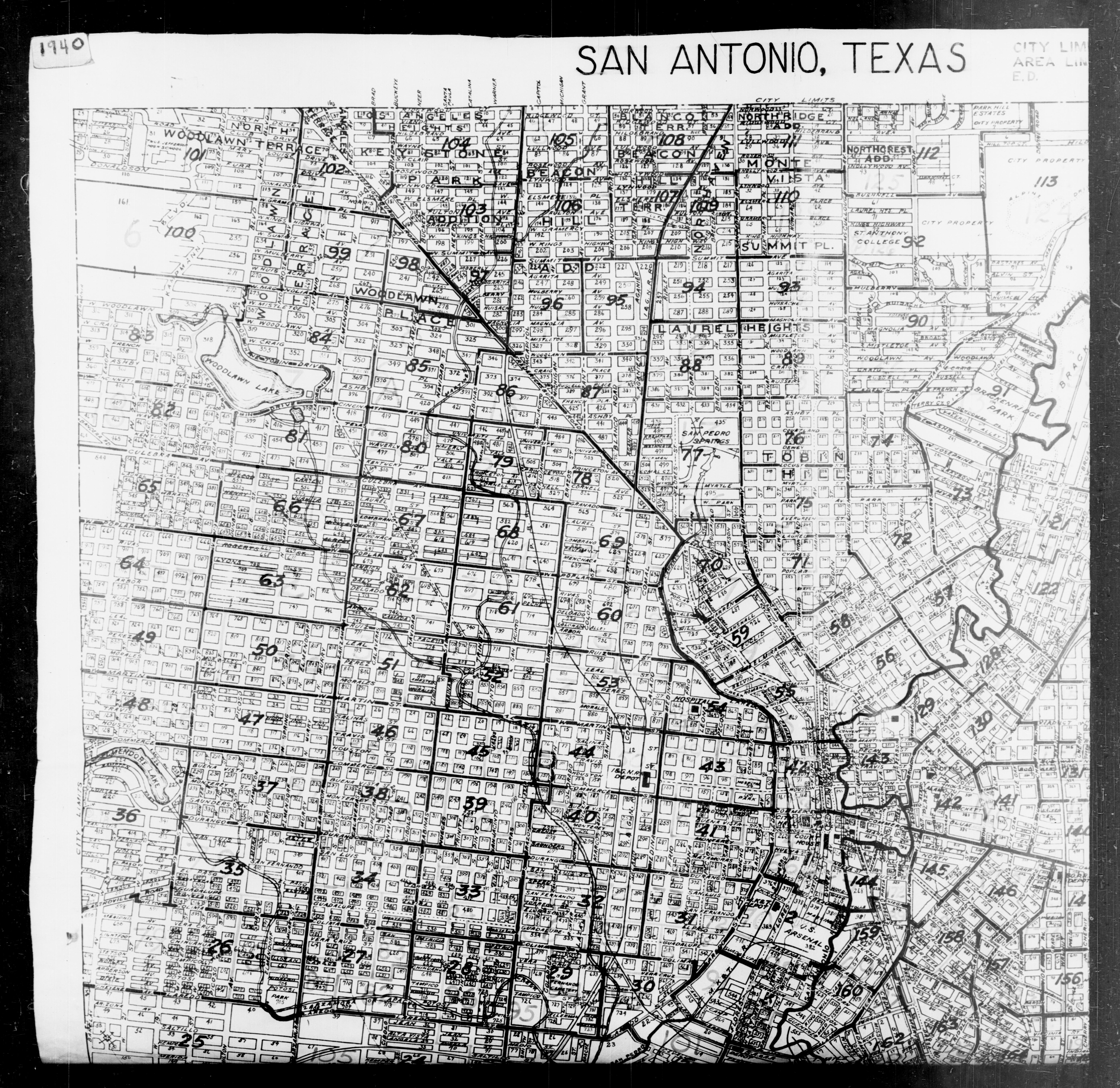 SiteMapsFolder San Antonio1940