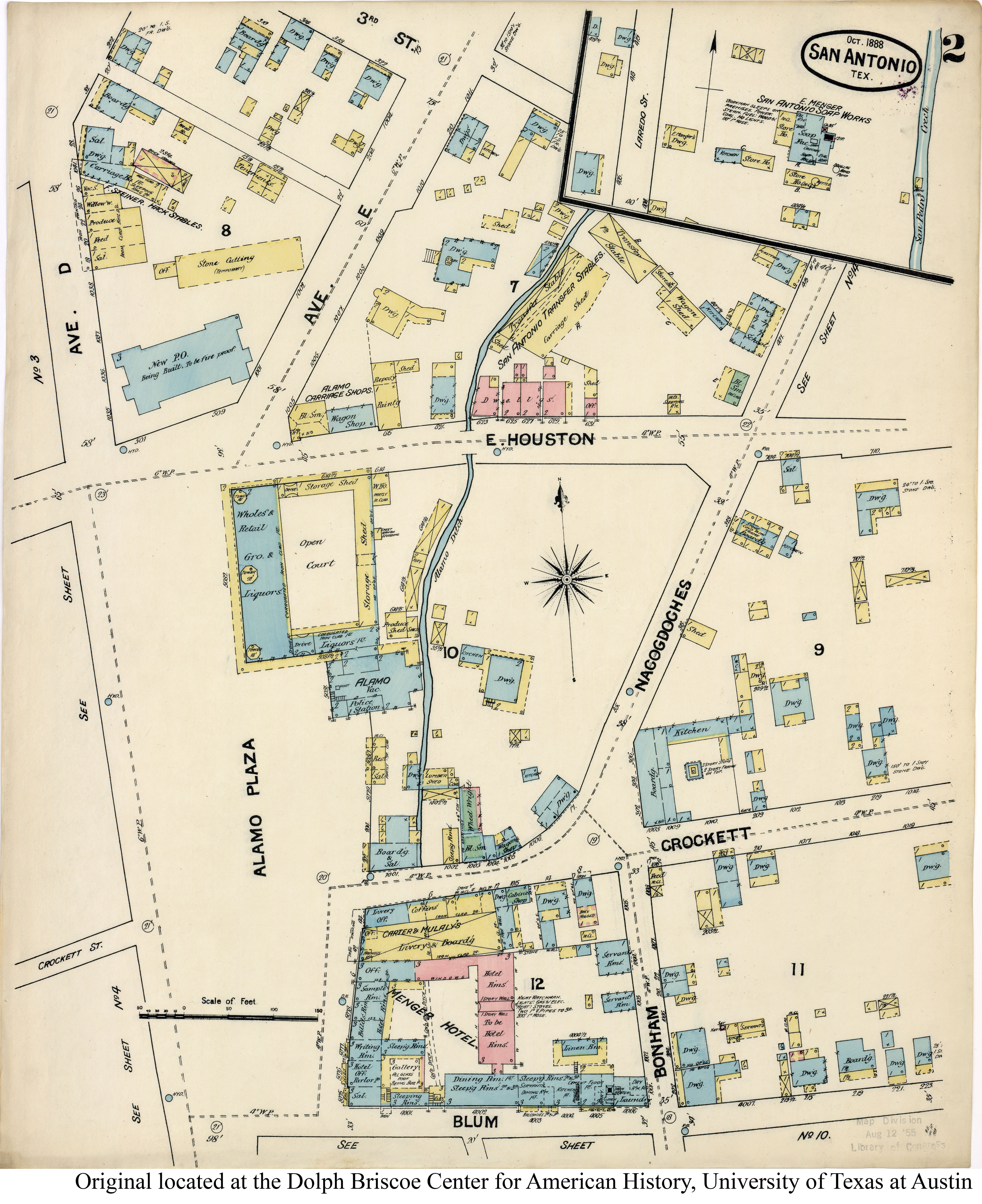SiteMapsFolder Txu Sanborn San Antonio 1888 02