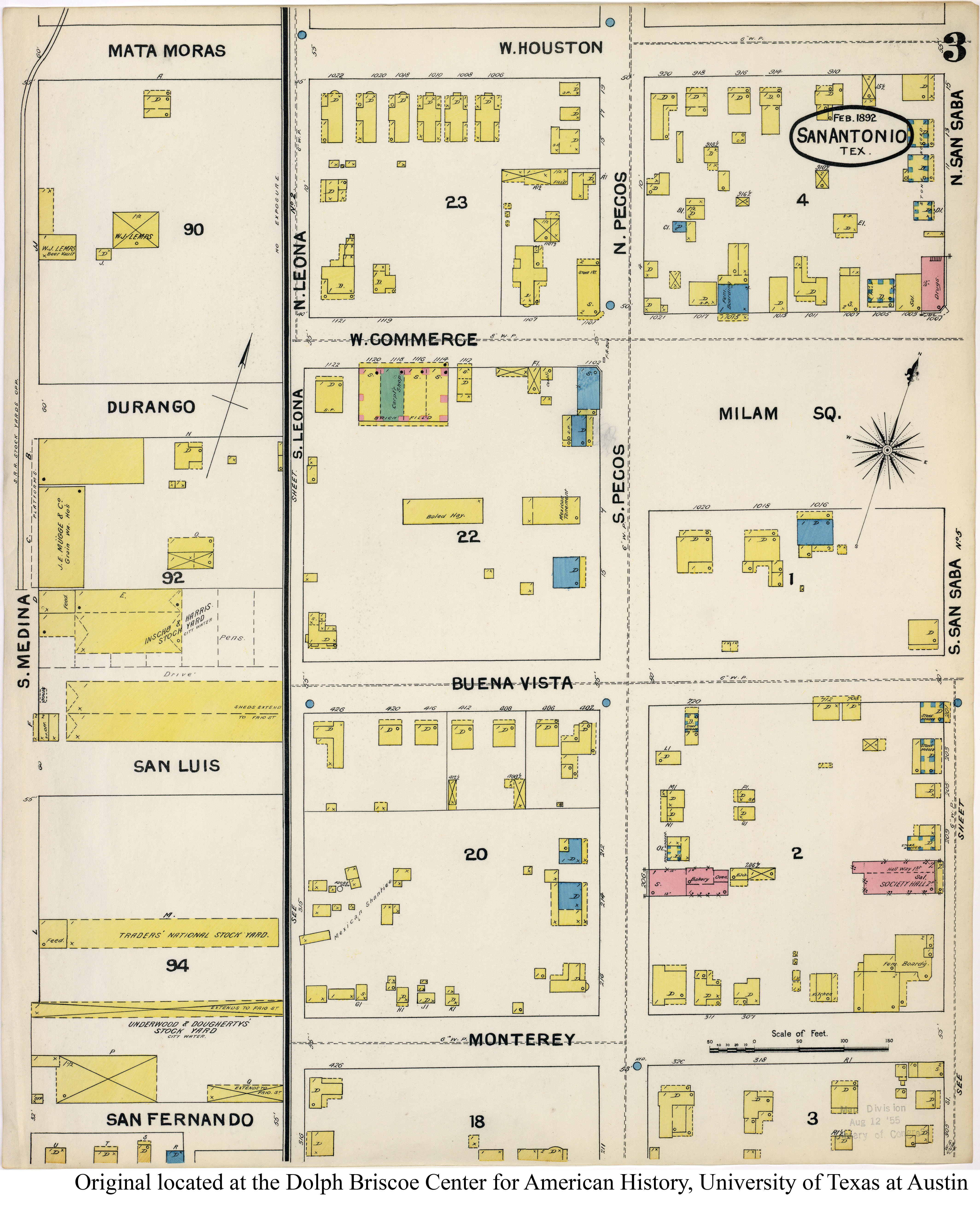 SiteMapsFolder Txu Sanborn San Antonio 1892 03