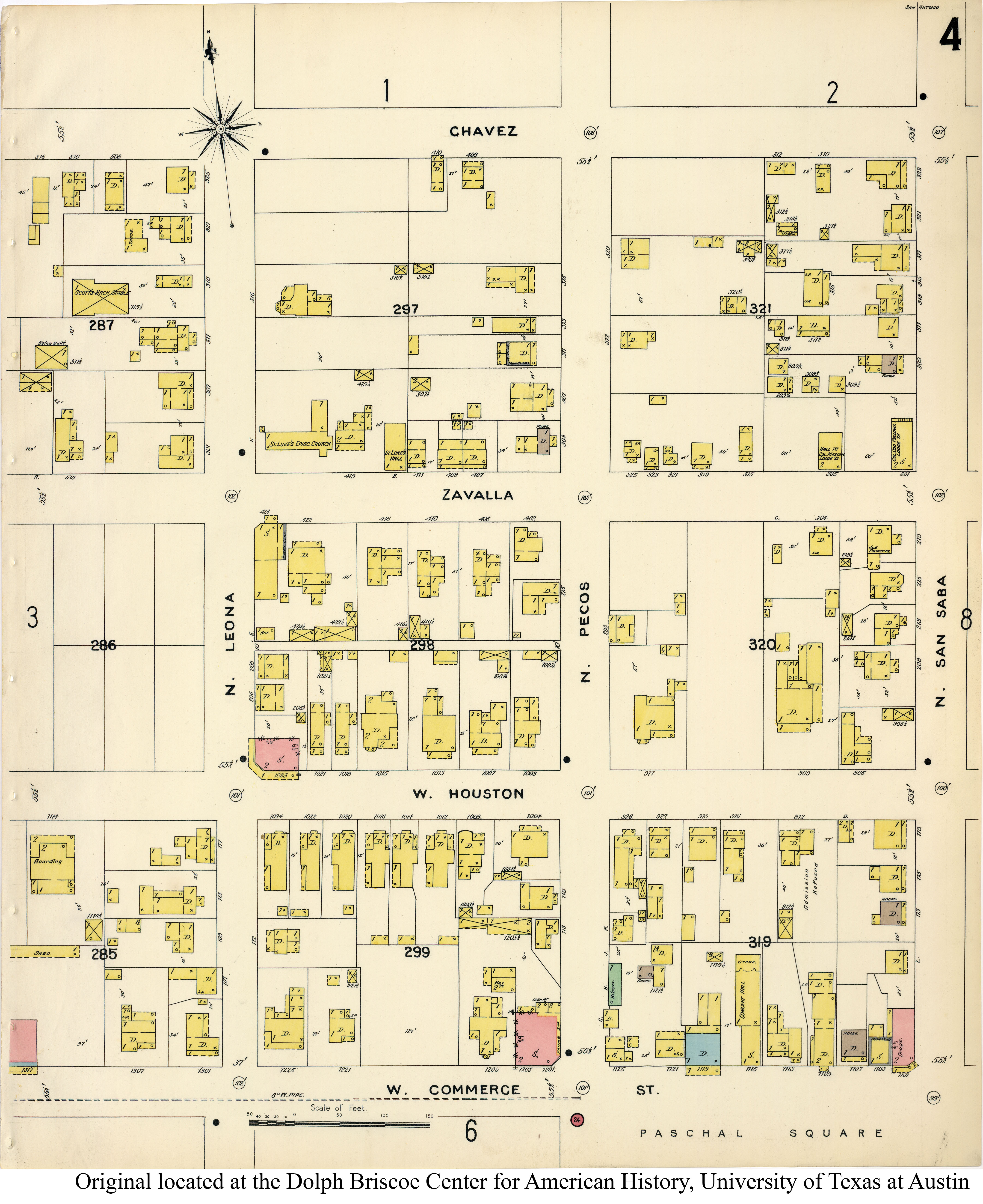SiteMapsFolder Txu Sanborn San Antonio 1896 04