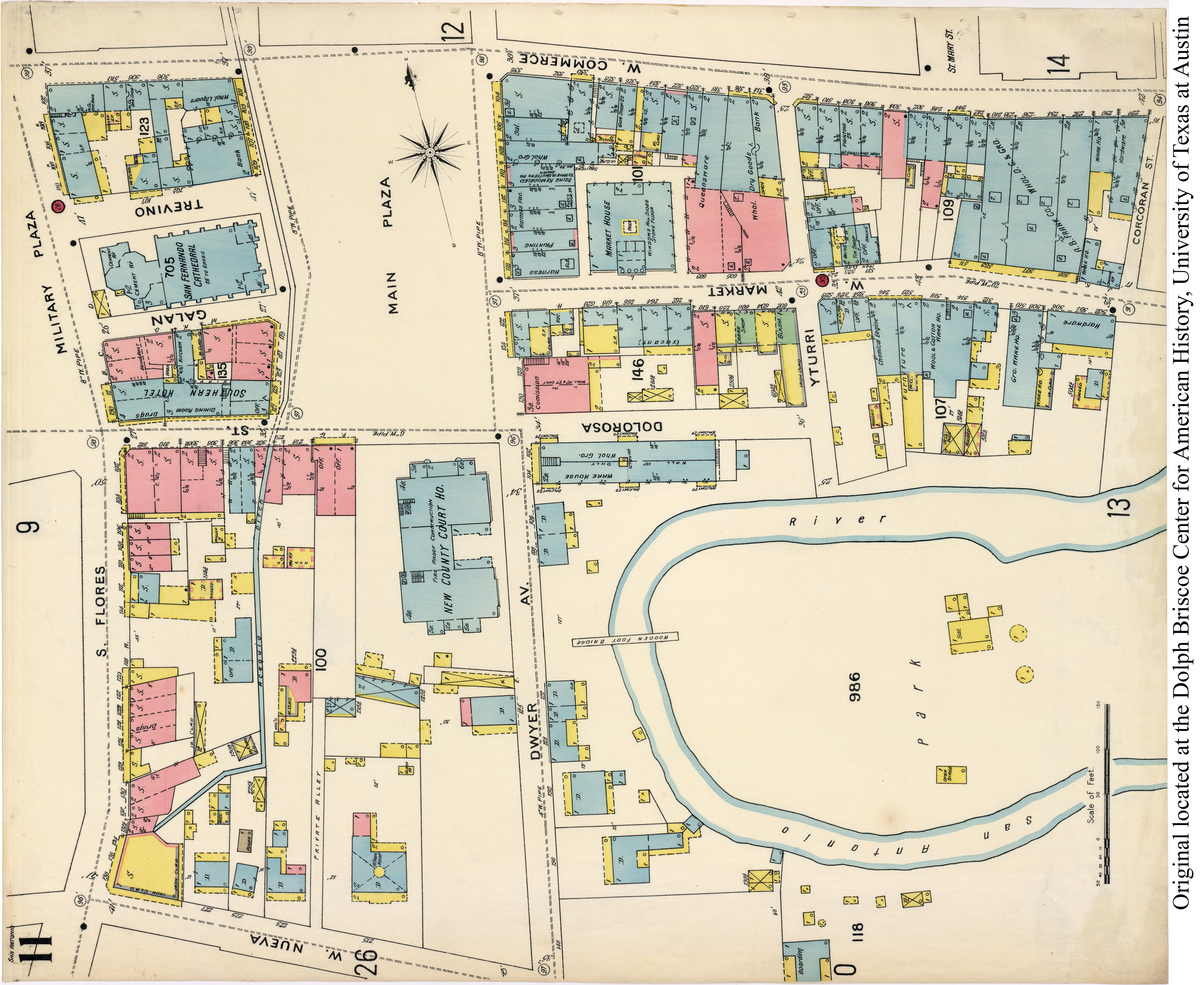 SiteMapsFolder Txu Sanborn San Antonio 1896 11