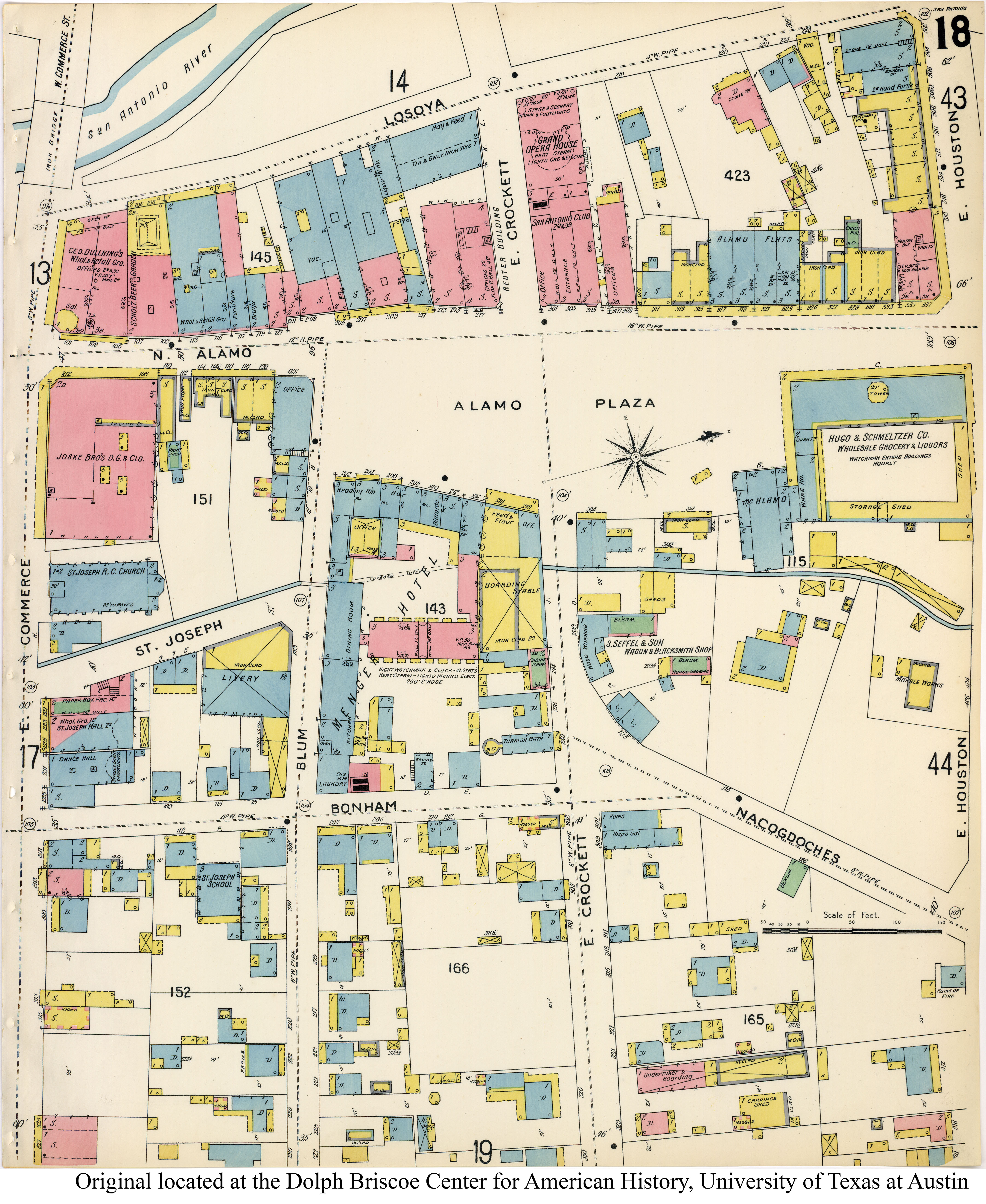 SiteMapsFolder Txu Sanborn San Antonio 1896 18