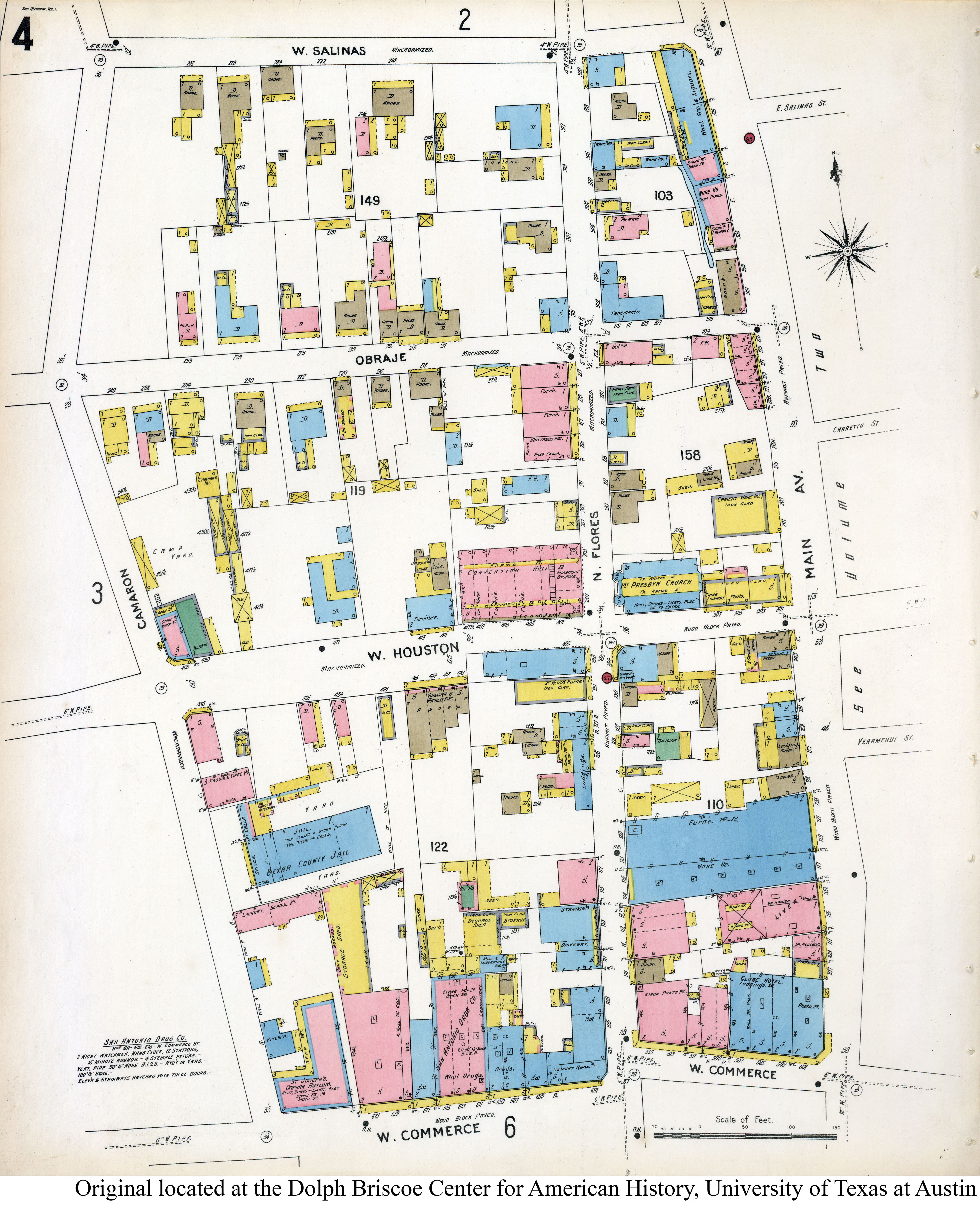 SiteMapsFolder Txu Sanborn San Antonio 1904 Vol1 04