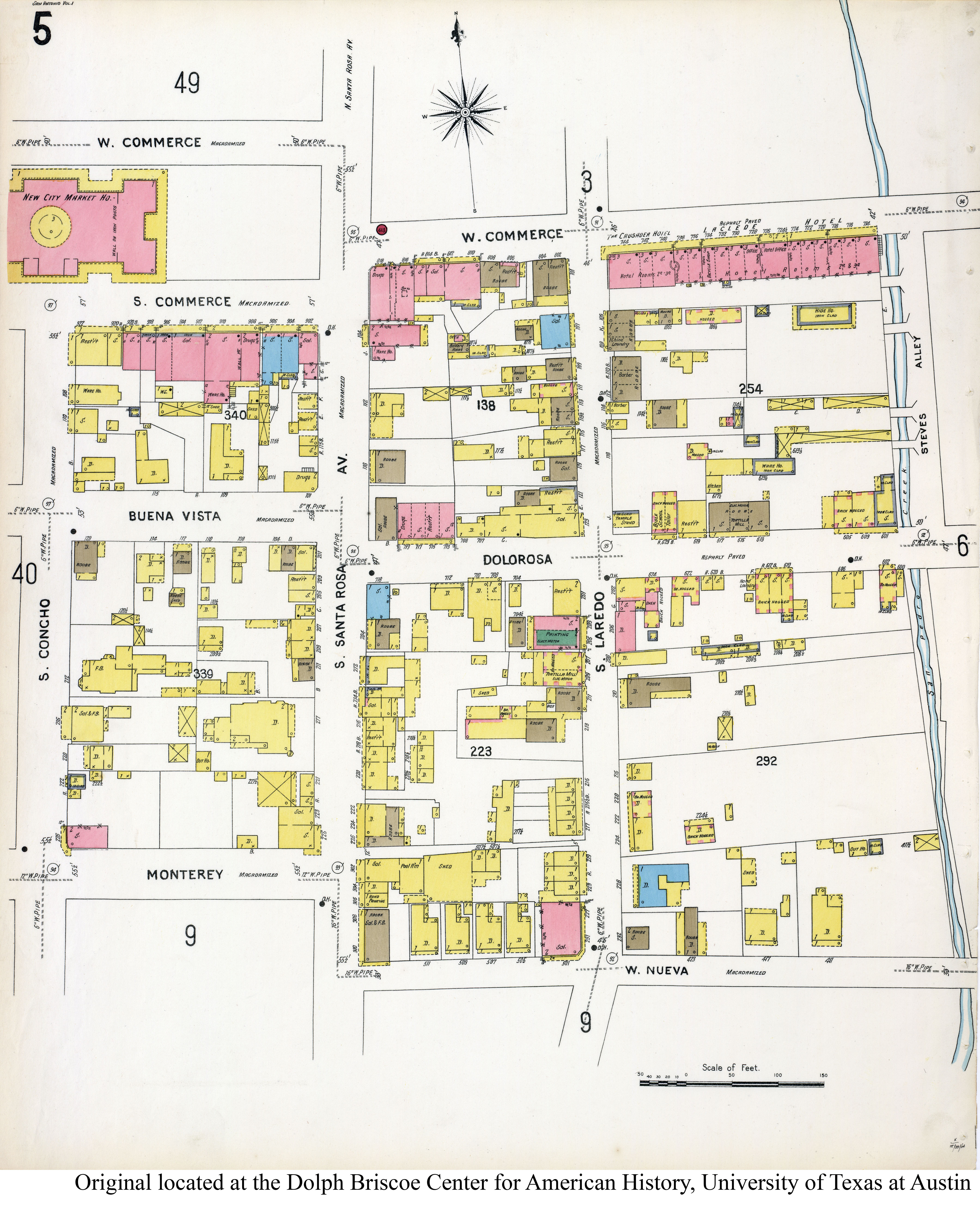 SiteMapsFolder Txu Sanborn San Antonio 1904 Vol1 05