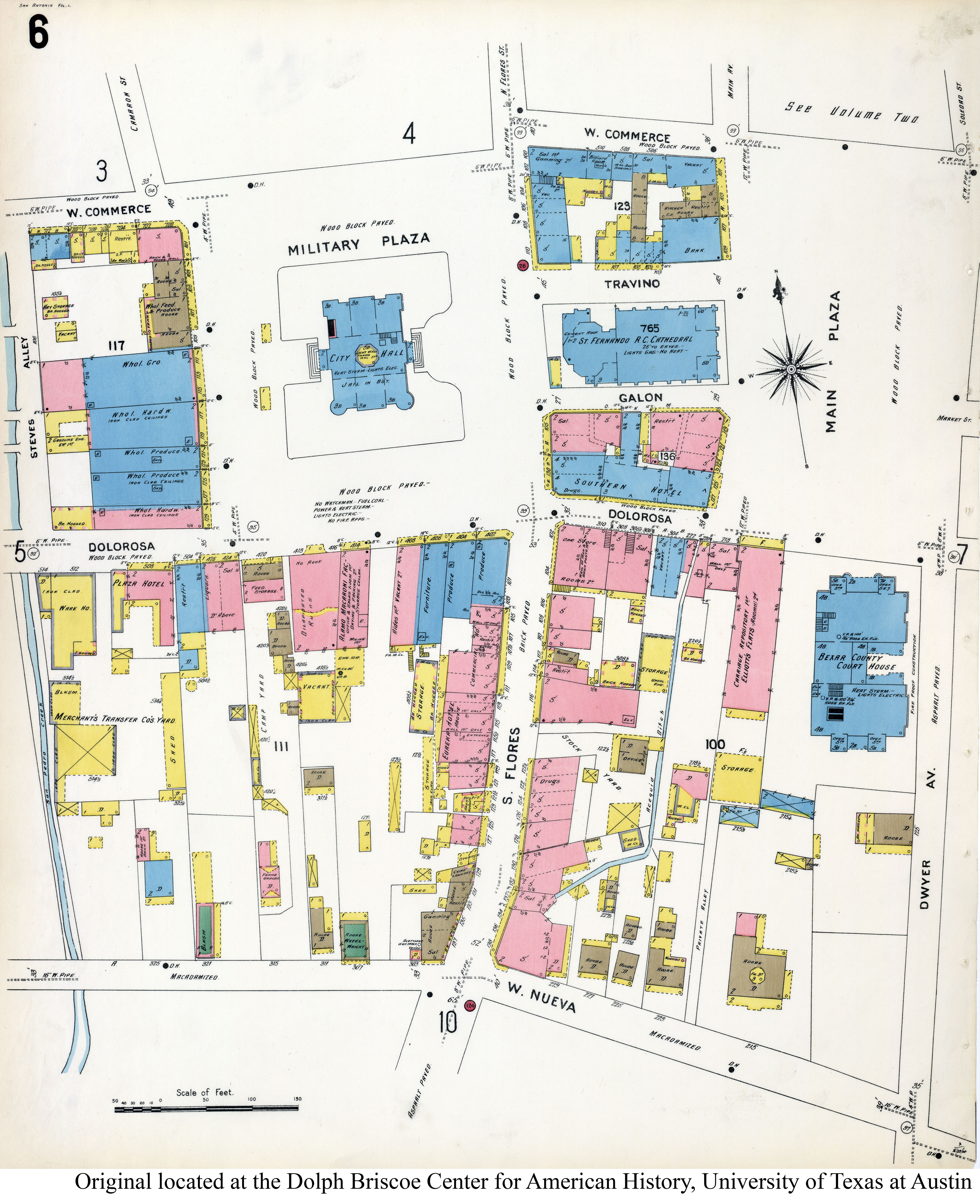 SiteMapsFolder Txu Sanborn San Antonio 1904 Vol1 06