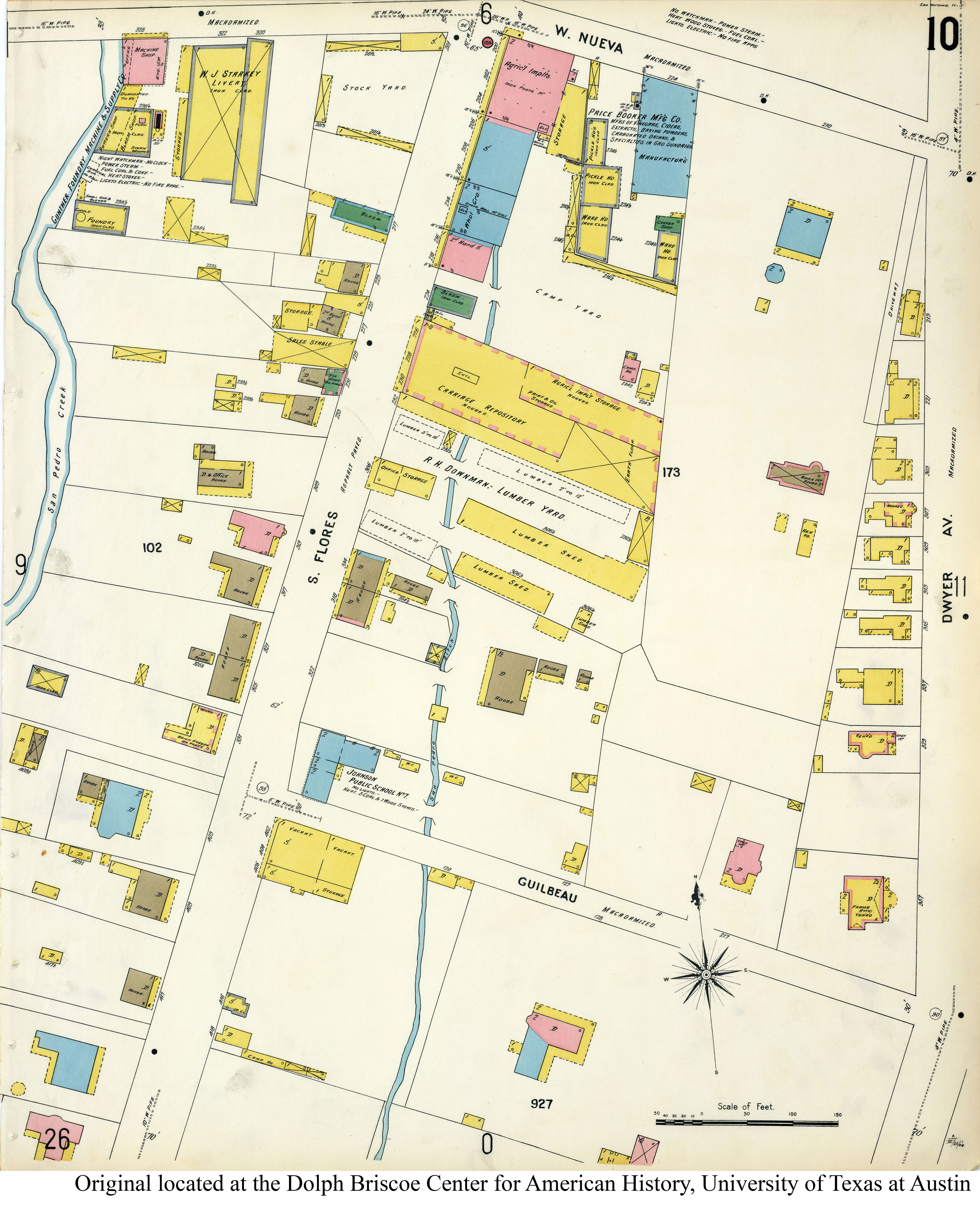 SiteMapsFolder Txu Sanborn San Antonio 1904 Vol1 10