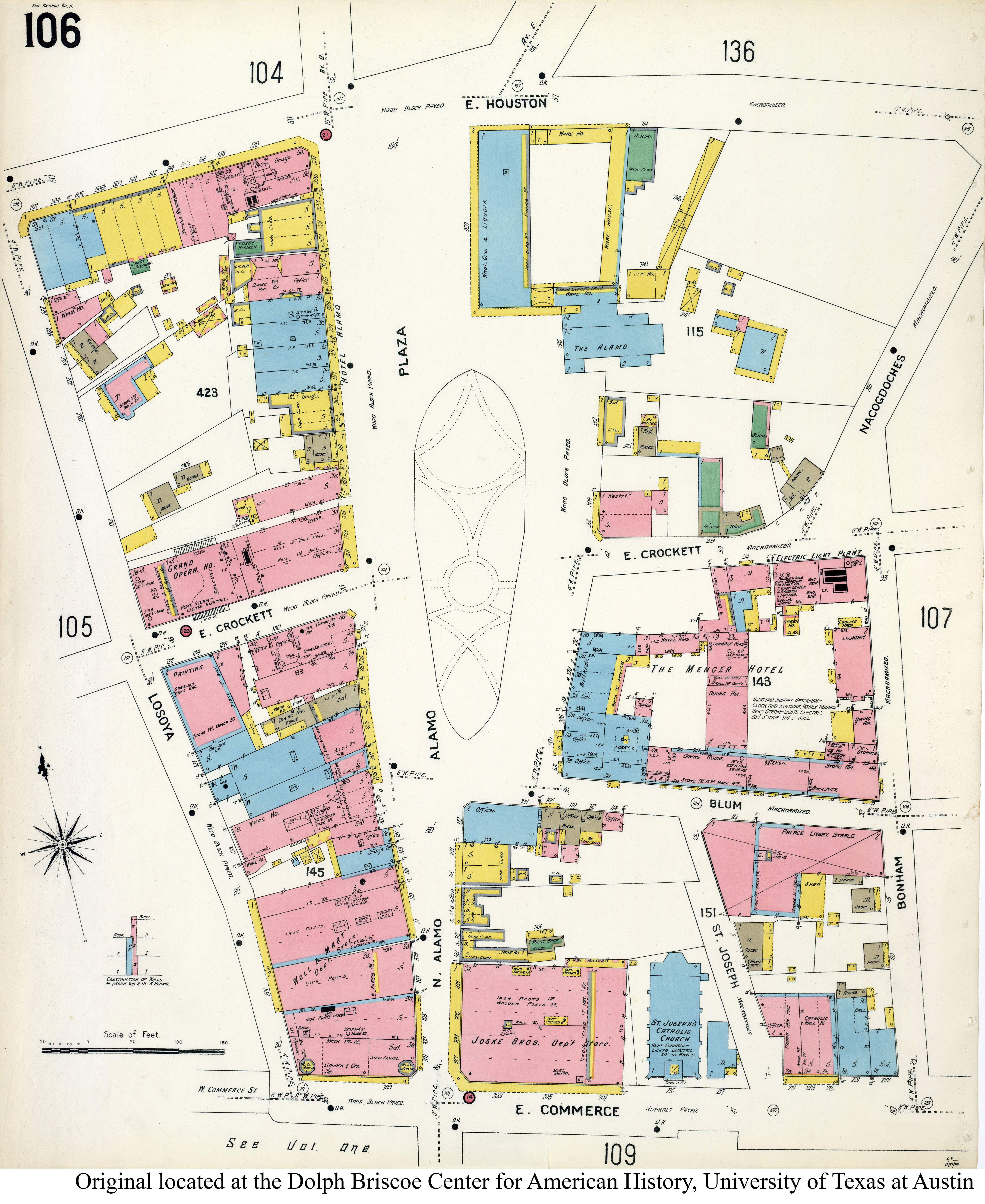 SiteMapsFolder Txu Sanborn San Antonio 1904 Vol2 106